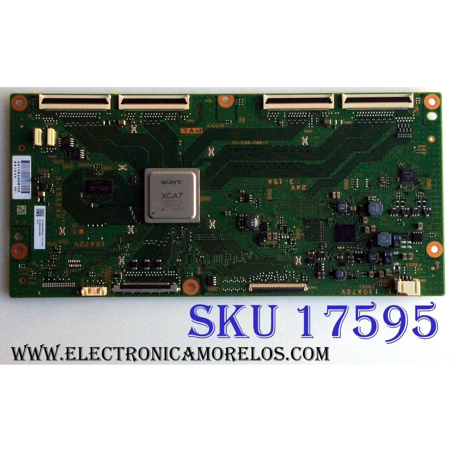 T-CON / SONY A-1804-633-C / A1804633C / A1804633B / 1-883-893-11 / A1804633D / PANEL LTY460HQ04 / MODELO KDL-46HX729