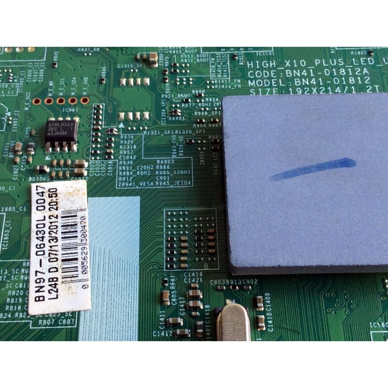 MAIN PARA TV  SAMSUNG NUMERO DE PARTE  BN94-05656J / BN41-01812A / BN97-06430L / PANEL LTJ550HW08-V / MODELO UN55ES6500FXZA TS01 - Imagen 3