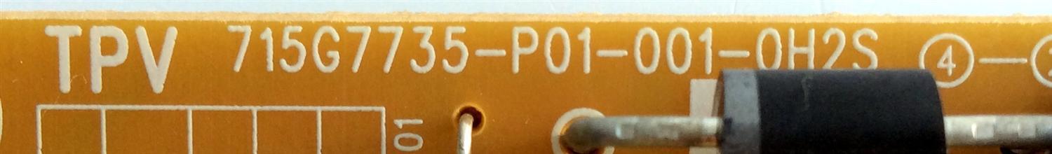 FUENTE DE PODER / INSIGNIA PLTVHE121XAHE / 715G7735-P01-001-0H2S / HE121XAHE / PANEL TPM236WH2-WHBN00.K REV:S5941A / MODELO NS-24DF310NA19 - Imagen 3