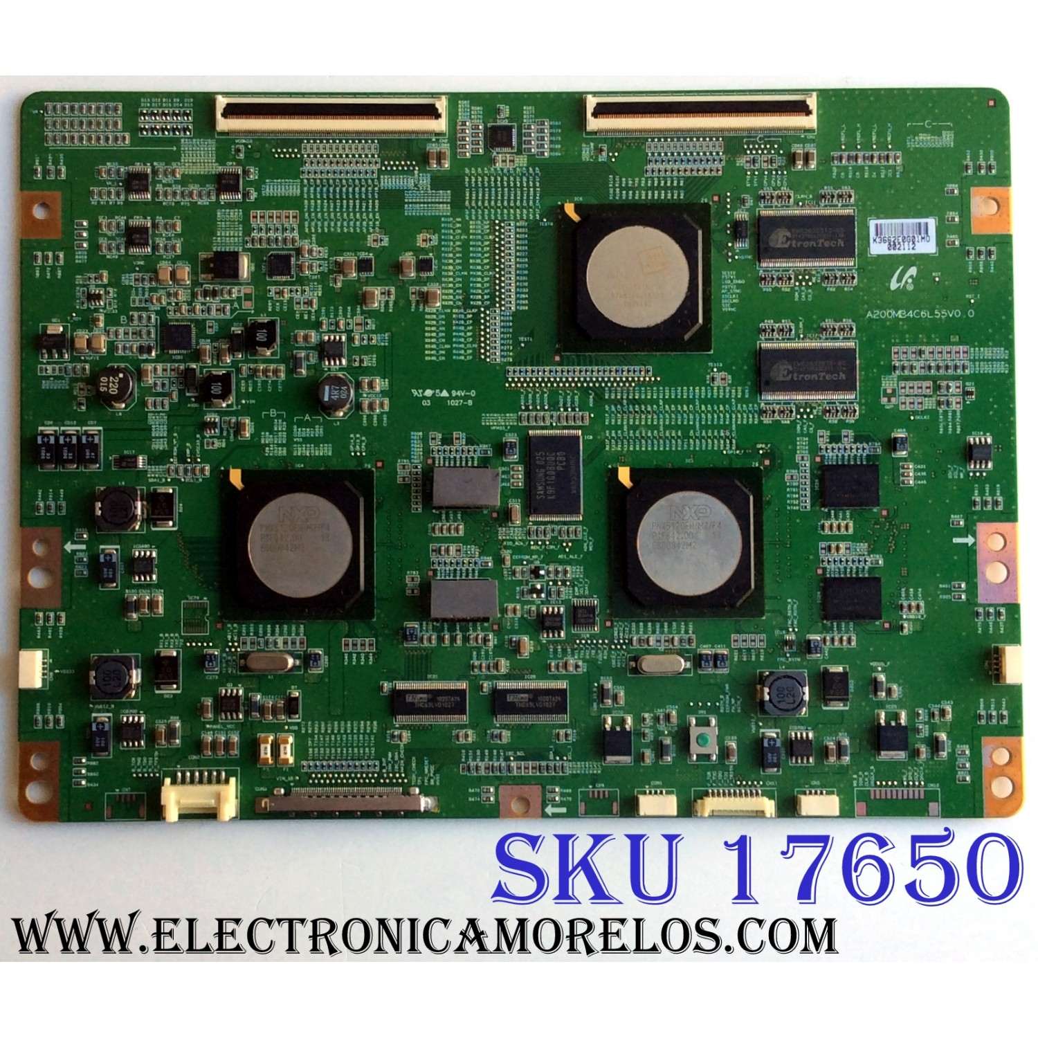 T-CON / MITSUBISHI / SAMSUNG LJ94-03662E / A200MB4C6L55V0.0 / PANEL LTA550HQ02 003 / MODELO LT-55265