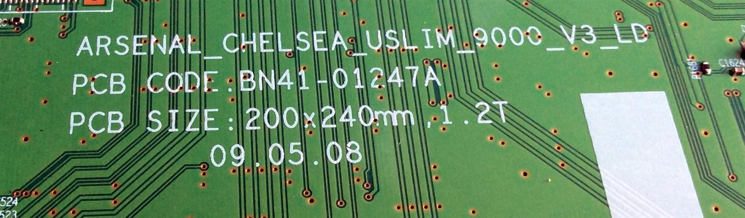 MAIN  PARA TV  SAMSUNG  NUMERO DE PARTE BN94-02768B / BN41-01247A / BN97-03670A / PANEL LTF550HH02 A03 / MODELO UN55B8500XFXZA - Imagen 2