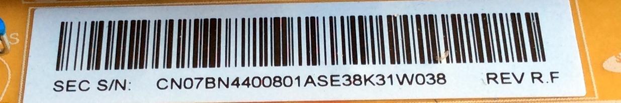 FUENTE DE PODER / SAMSUNG BN44-00801A / L32SF_FSM / BN4400801A / PSLF720S07A / PANEL GJ032BGE-R4 / MODELOS UN32J5500AFXZA SB48 / UN32J5500 / HG32NE690BFXZA FA01 - Imagen 3