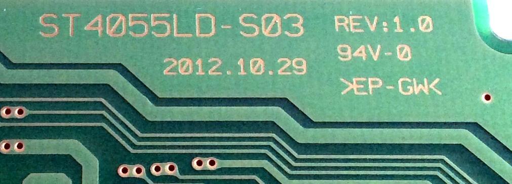 LED DRIVER / SONY ST4055LD-S03 / SYVHGCTD / ST4055LD-S03 REV:1.0 / SYVHGCTD2222968T1 / PANEL YLV5522-02N / MODELO KDL-55W900A - Imagen 2