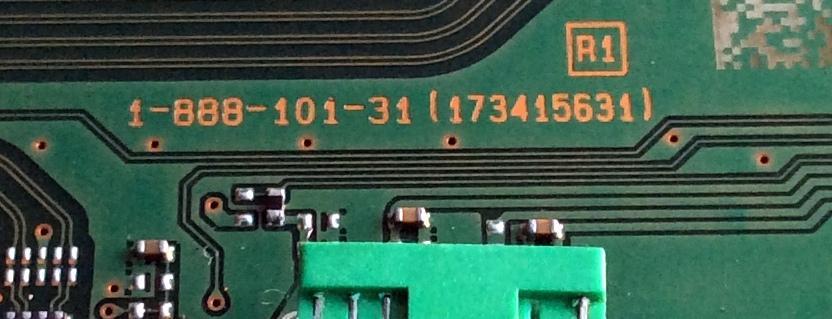 MAIN / SONY A-1912-886-A  / A1912835A 899J / A-1912-835-A / 1-888-101-31 / 173415631 / PANEL YLV5522-02N / MODELO KDL-55W900A / (DESPUÉS DE REEMPLAZAR ESTA PLACA TIENE QUE ACTUALIZAR EL SOFTWARE DESCARGA LA VERSIÓN CORRECTA PARA TU MODELO Y SERIE.) - Imagen 2
