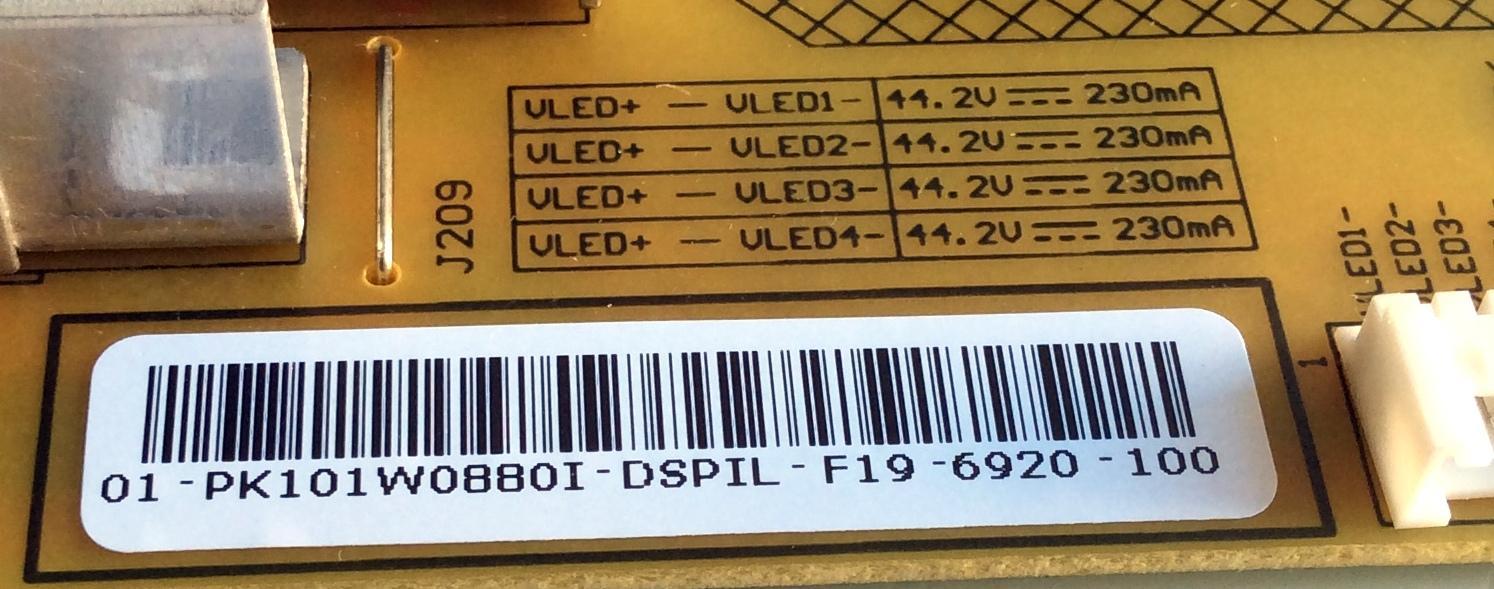 FUENTE DE PODER / BEST BUY / TOSHIBA PK101W0880I / FSP093-3FS01 / 01-PK101W0880I-DSPIL / 3BS0389912GP / E186016 / PANEL V400HJ6-ME2 Rev.C1 / MODELOS 40L310U / 40L310U Rev.A - Imagen 2