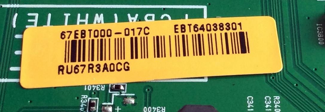 MAIN / LG EBT64038301 / EAX66231205 (1.1) / 67EBT000-017C / EAX66231204 (1.1) / PANEL LC650EUF (FH)(M3) / MODELOS 65LX540S-UA / 65LX540S-UA BUSYLJR - Imagen 2