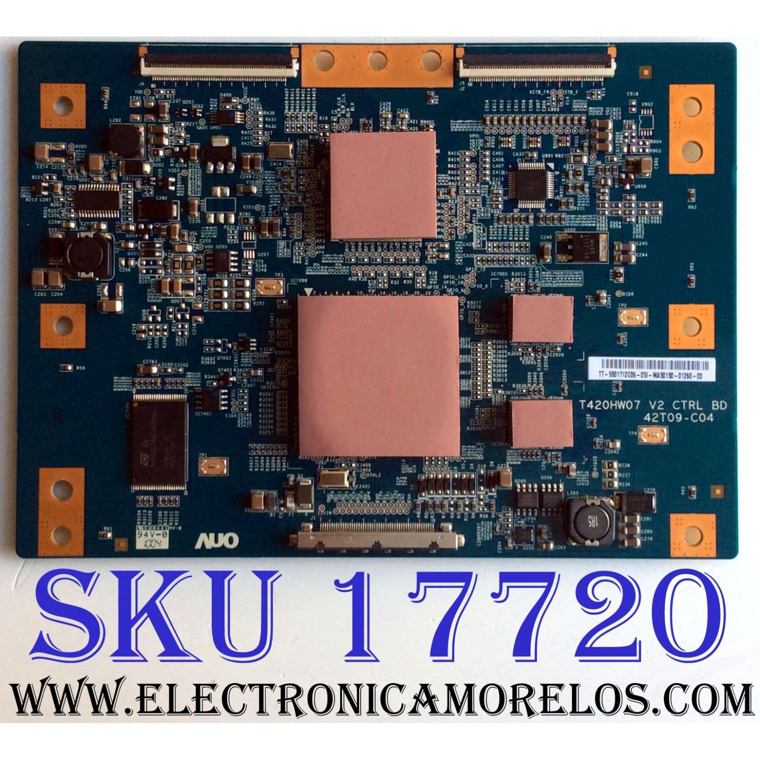 T-CON / INSIGNIA 55.31T12.C06 / T420HW07 V2 / 5531T12C06 / 42T09-C04 / PANEL T315HW05 V.2 / MODELO NS-32E570A11
