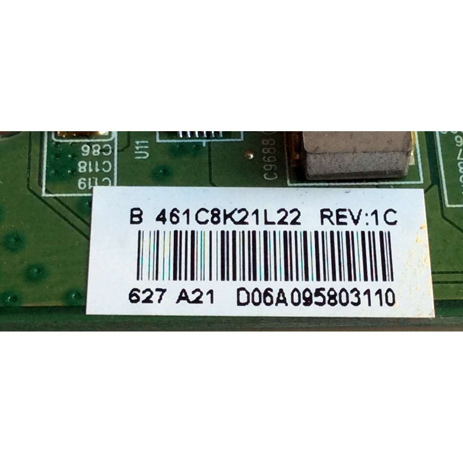 MAIN PARA TV TOSHIBA / NUMERO DE PARTE 431C8K21L22 / 461C8K21L22 / SBB55T / VTV-L55730 REV:1 / SUSTITUTA 431C8K21L23 / PANEL K550WDR1 / DISPLAY ST5461D04-2 / MODELO 55L621U - Imagen 3