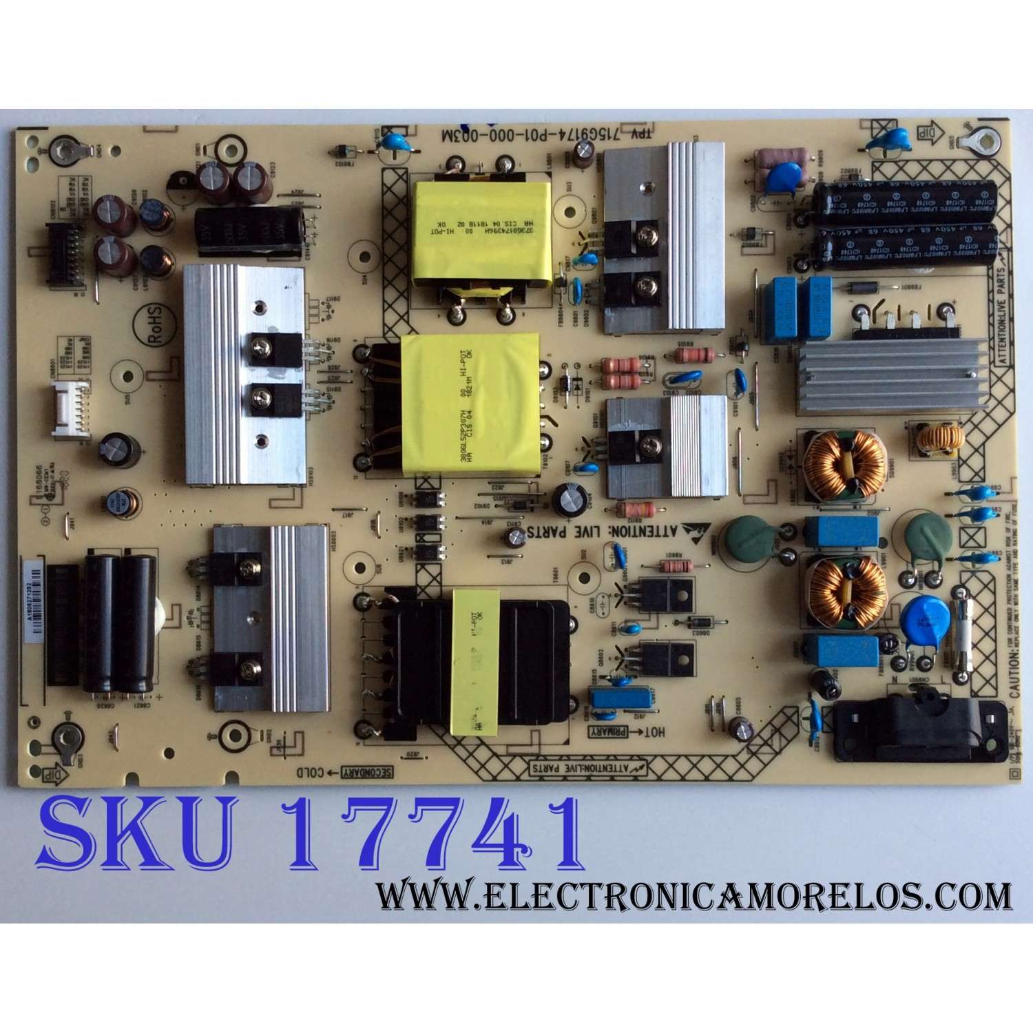 FUENTE DE PODER / VIZIO ADTVH2020AAV / 715G9174-P01-000-003M / (X)ADTVH2020AAV / PANEL TPT550U1-QVN05.U REV:S57B0A / MODELOS E55-F1 LTMWWUMU / E55-F1 LTMWWUKU