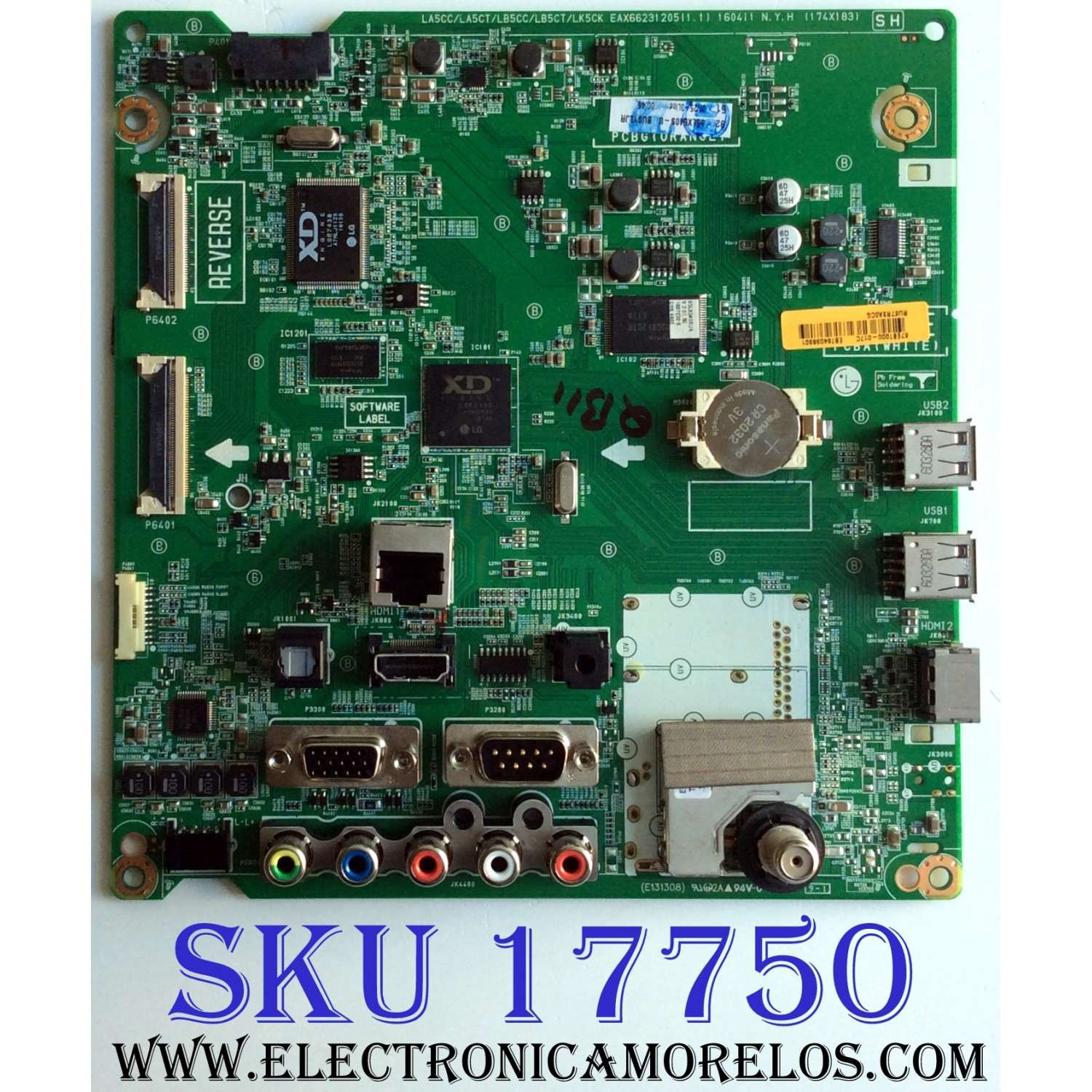 MAIN / LG EBT64038301 / EAX66231205 (1.1) / 67EBT000-017C / EAX66231204 (1.1) / PANEL LC650EUF (FH)(M3) / MODELOS 65LX540S-UA / 65LX540S-UA BUSYLJR