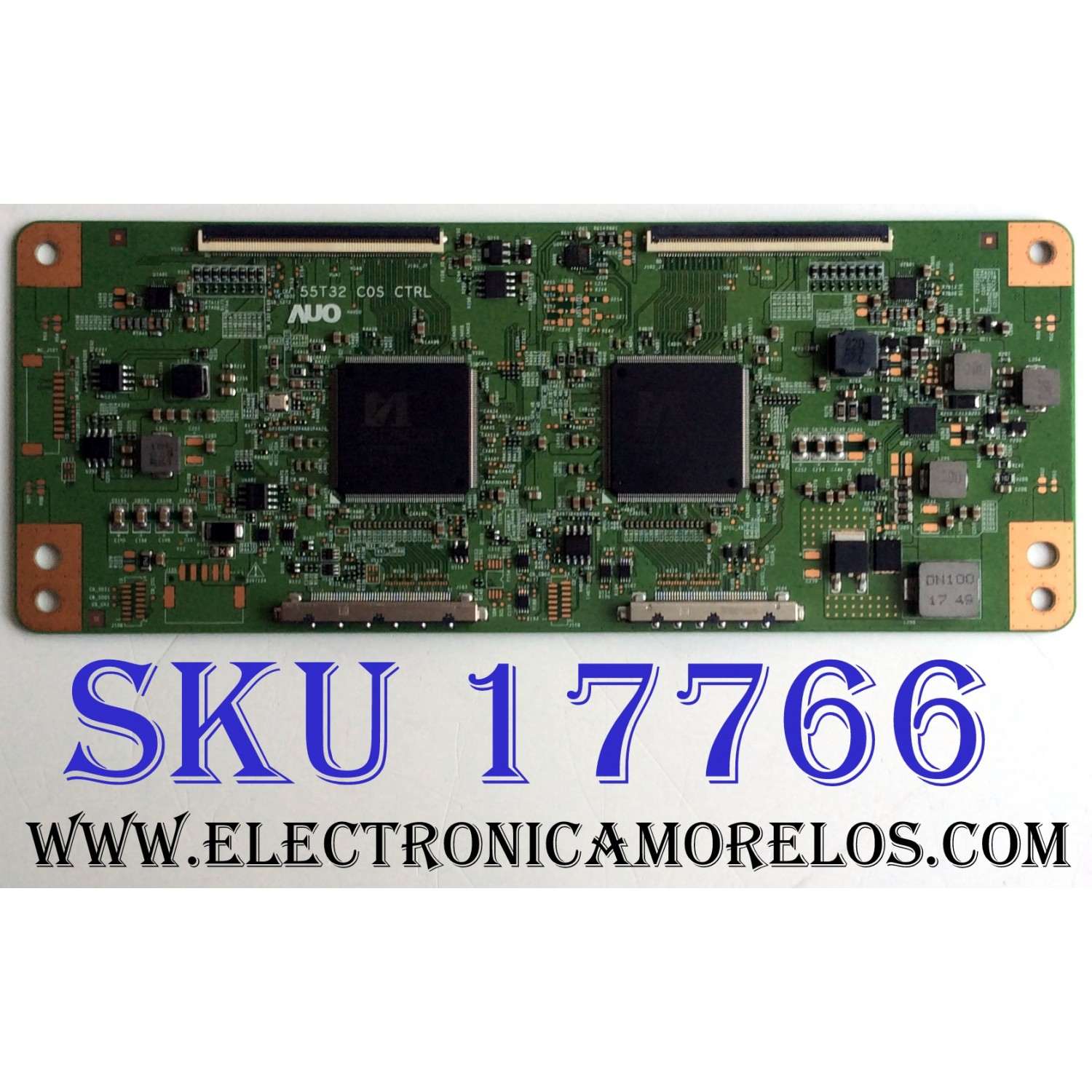 T-CON PARA TV VIZIO / NUMERO DE PARTE 55.55T32.C32 / 5555T32C32 / 55T32 / 55T32 C0S CTRL / PANEL TPT550U1-QVN05.U REV:S59B0A / MODELO P55-F1 / P55-F1 LTMWXHKU