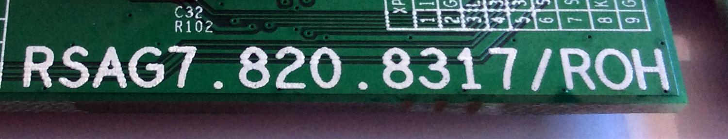 MAIN / FUENTE (COMBO) / HISENSE 233158A / RSAG7.820.8317/ROH / 233161A / 233158 / 233161 / HU40N2170MFWR / TM188730WG / 3TE40M182012 / PANEL JHD400N2F31-TXL2QL\S0\FM\ROH / 236022 / MODELO 40H4070E - Imagen 2