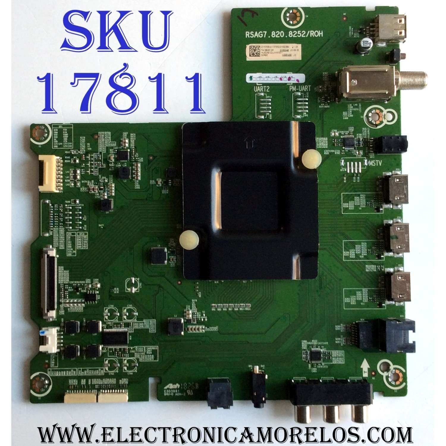 MAIN / HISENSE 231575 / RSAG7.820.8252/ROH / 231561 / 231575B / 231561B / HU50A6100UWR / G1820A8 / 3TE50G1820B9 / PANEL / MODELO 50R6E
