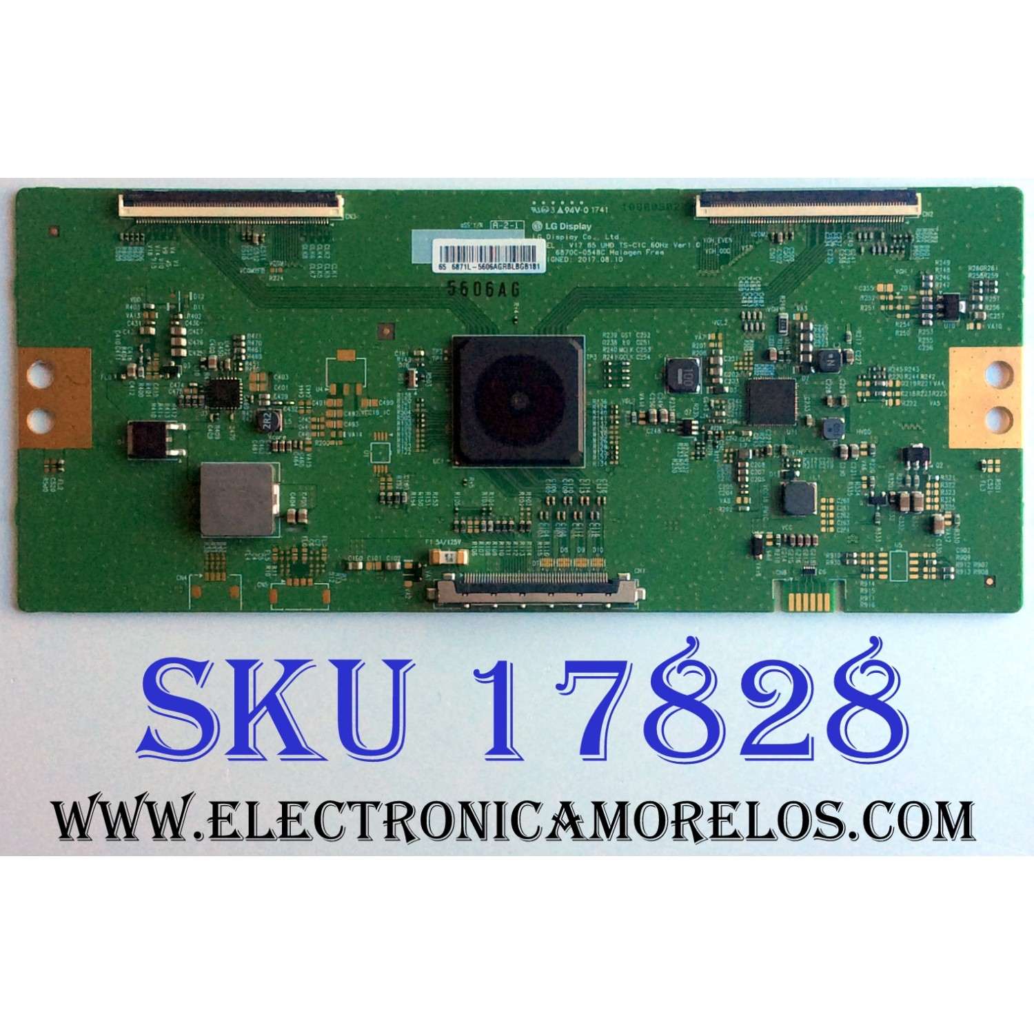 T-CON / SAMSUNG 6871L-5606A / 6870C-0548C / 5606A / PANEL CY-NM065HGXV1H / MODELOS UN65MU6290VXZA GA01 / UN65MU6290V / UN65KU65000FXZA