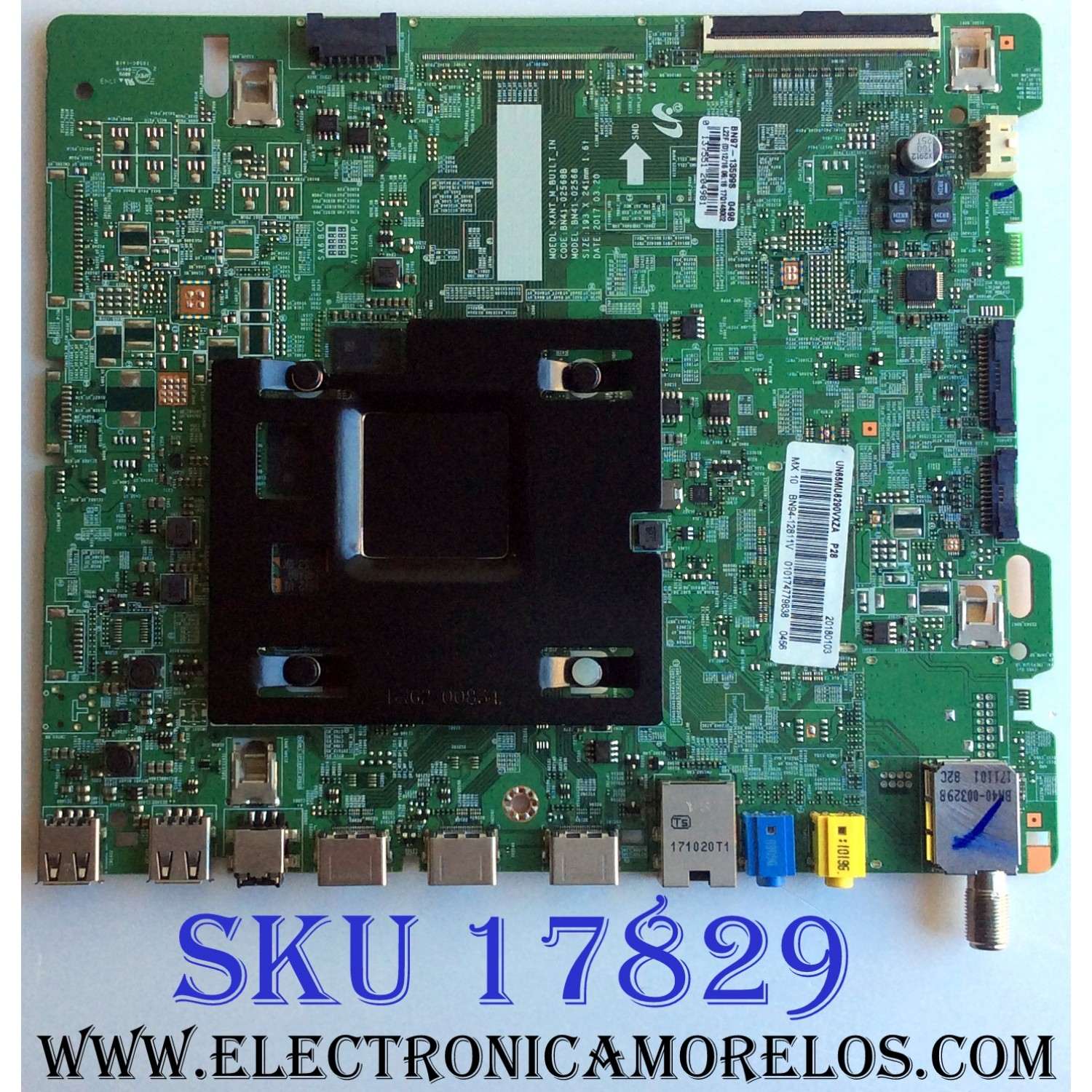 MAIN / SAMSUNG BN94-12811V / BN41-02568B / BN97-13599S / PANEL CY-NM065HGXV1H / MODELOS UN65MU6290VXZA GA01 / UN65MU6290V / UN65KU6500FXZA