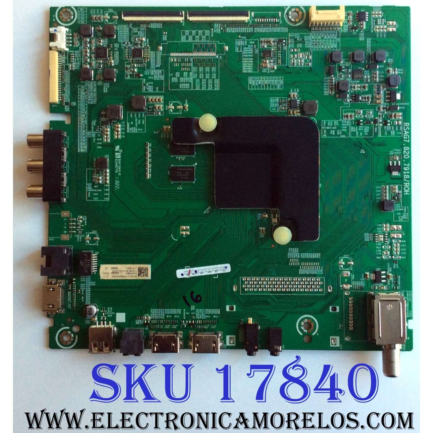 MAIN / SHARP 224024C / RSAG7.820.7918/ROH / 224023C / 224024 / 224023 / HU50A6109UW(1011) / PANEL HD500S1U51\T0L1\S3\GM\CKD\ROH TM187D56XX / 3TE50G181804 / MODELO LC-50Q620U