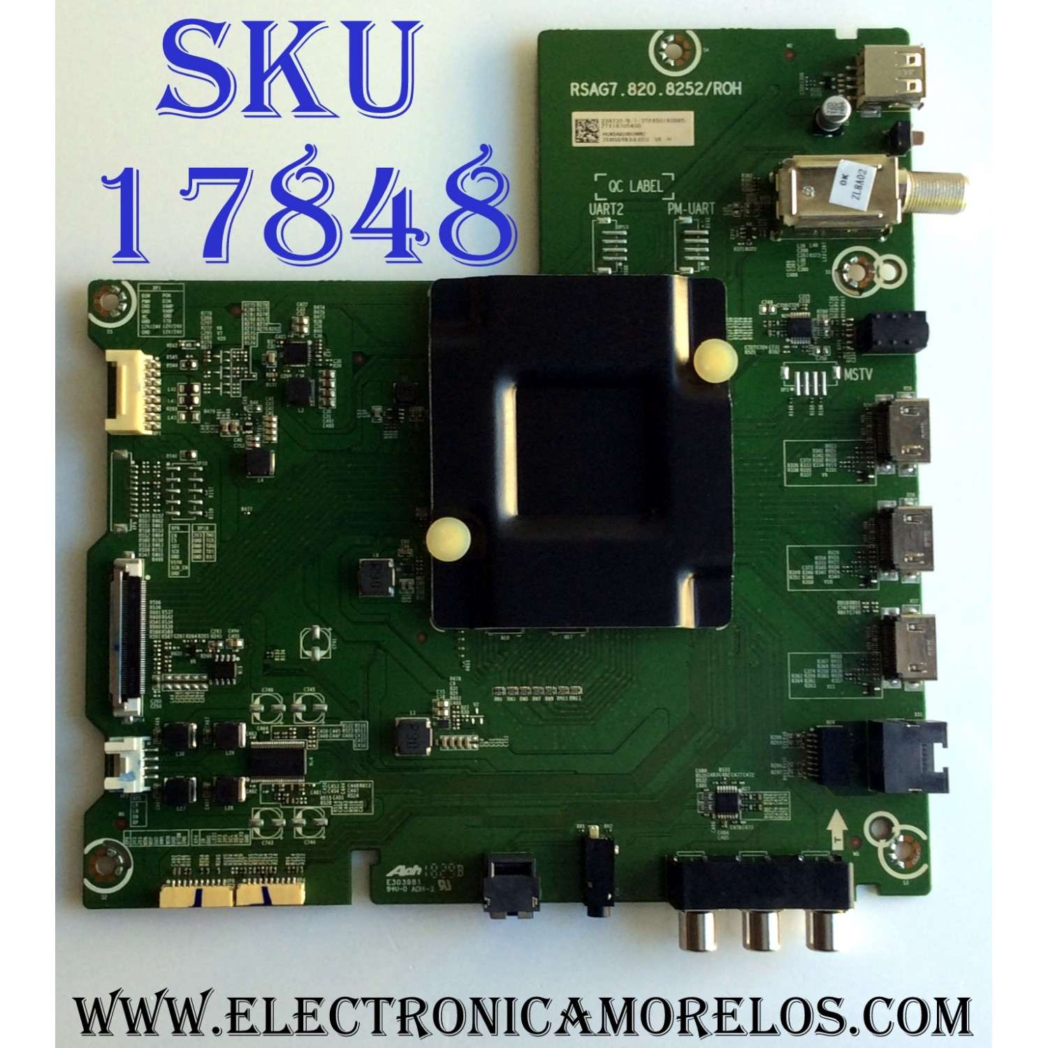 MAIN / HISENSE 239732 / RSAG7.820.8252/ROH / 233010 / HU65A6100UWR / ZTX187U54S0 / /B/1/3TE65G182685 / E303981 / PANEL / MODELOS 65R6070E / FH65R6E