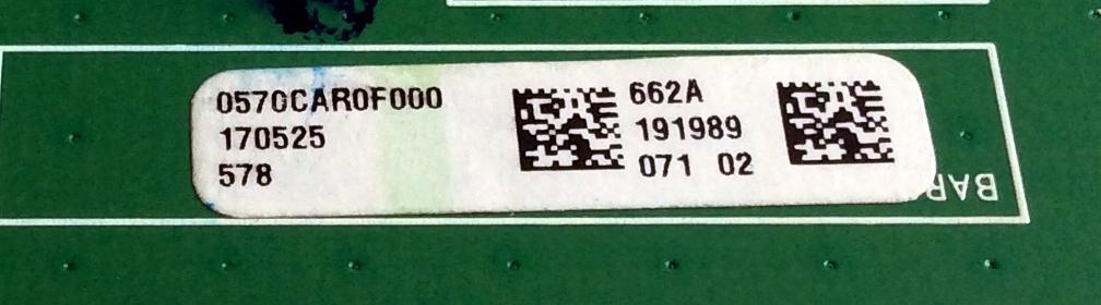 LED DRIVER / VIZIO 0570CAR0F000 / 1P-1169X02-2010 / 0570CAR0F000 662A / REV:1.0 / E253117 / PANEL S700FUA.4 / MODELO M70-E3 LFTRHZAT - Imagen 2