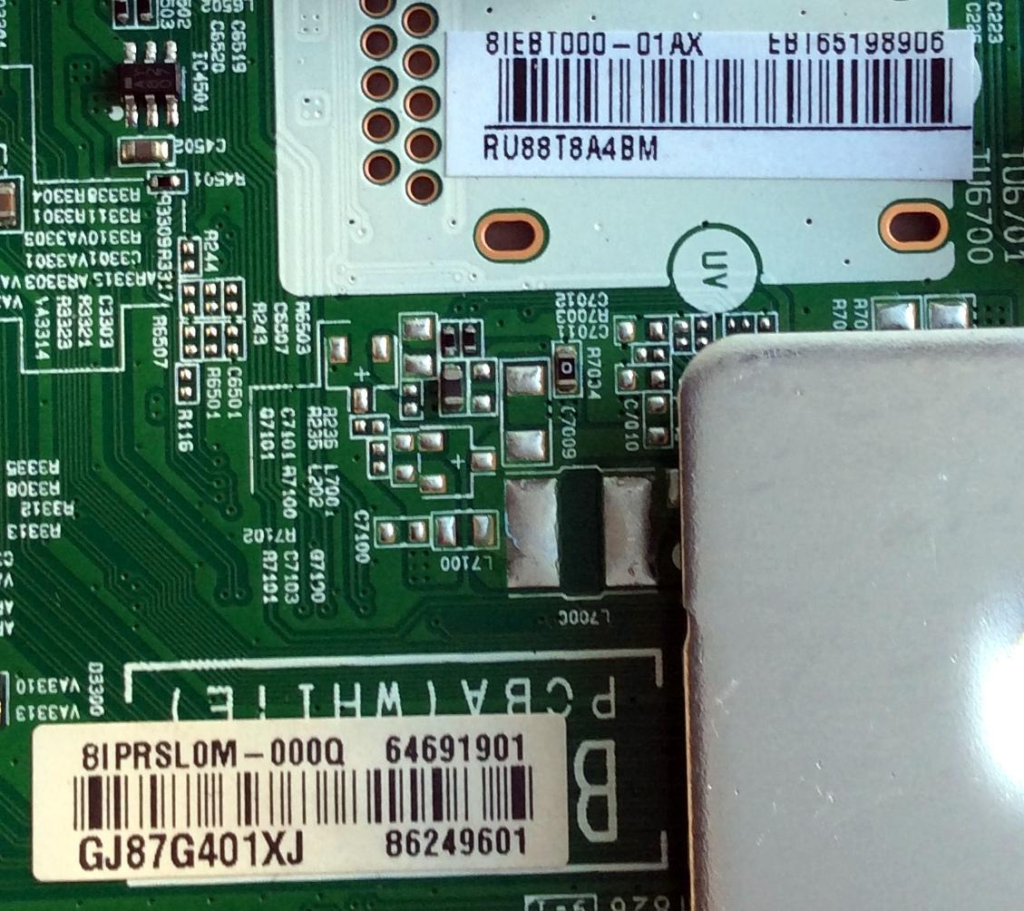 MAIN / LG EBT65198906 / EAX67872805 (1.1) / EAX67872805 / 64691901 / PANEL HC500DQN-VCUR2-914X / MODELOS 50UK6500AUA.AUSJLJR / 50UK6500AUA - Imagen 2