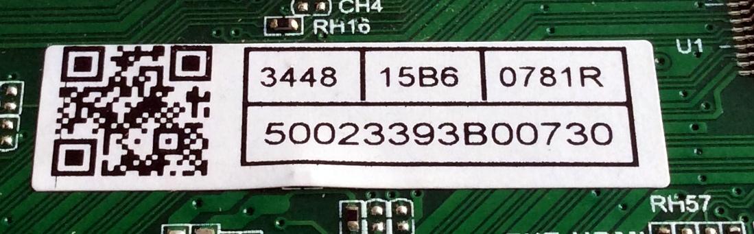 MAIN / HITACHI A15105691 / T.MS3393.72 / 50023393B00730 / E203640 / PANEL`S T650QVR01.5 / T650QVN02.0 / MODELO LE65K6R9 - Imagen 4