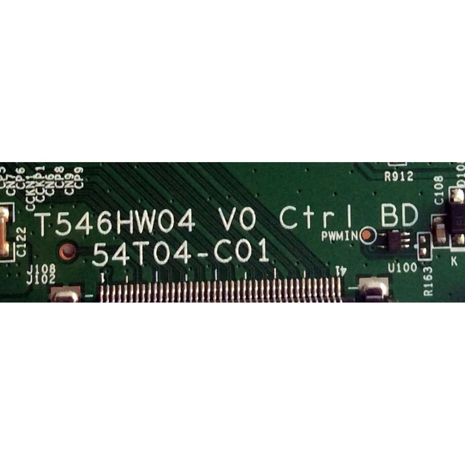T-CON / VIZIO 55.57T01.C04 / T546HW04 V0 / 54T04-C01 / 5557T01C04 / PANEL T576DC01 V.1 / MODELOS XVT3D580CM LTMAKFAN / XVT3D580CM  - Imagen 2