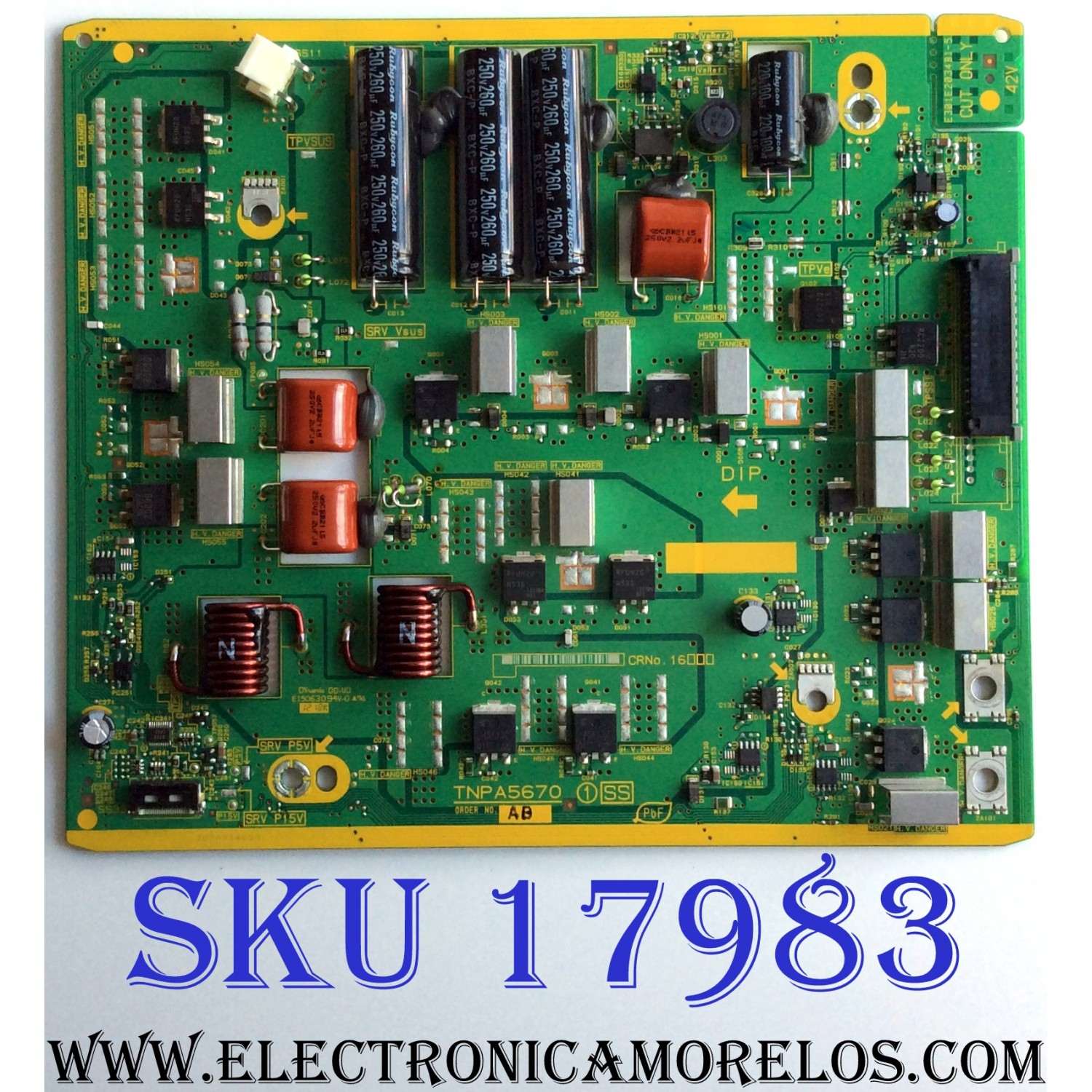 X-SUS / PANASONIC TXNSS1RBUU / TNPA5670 / TNPA5670AB / 5670AB / PANEL MC127FJ1531 / MODELO TC-P50GT50
