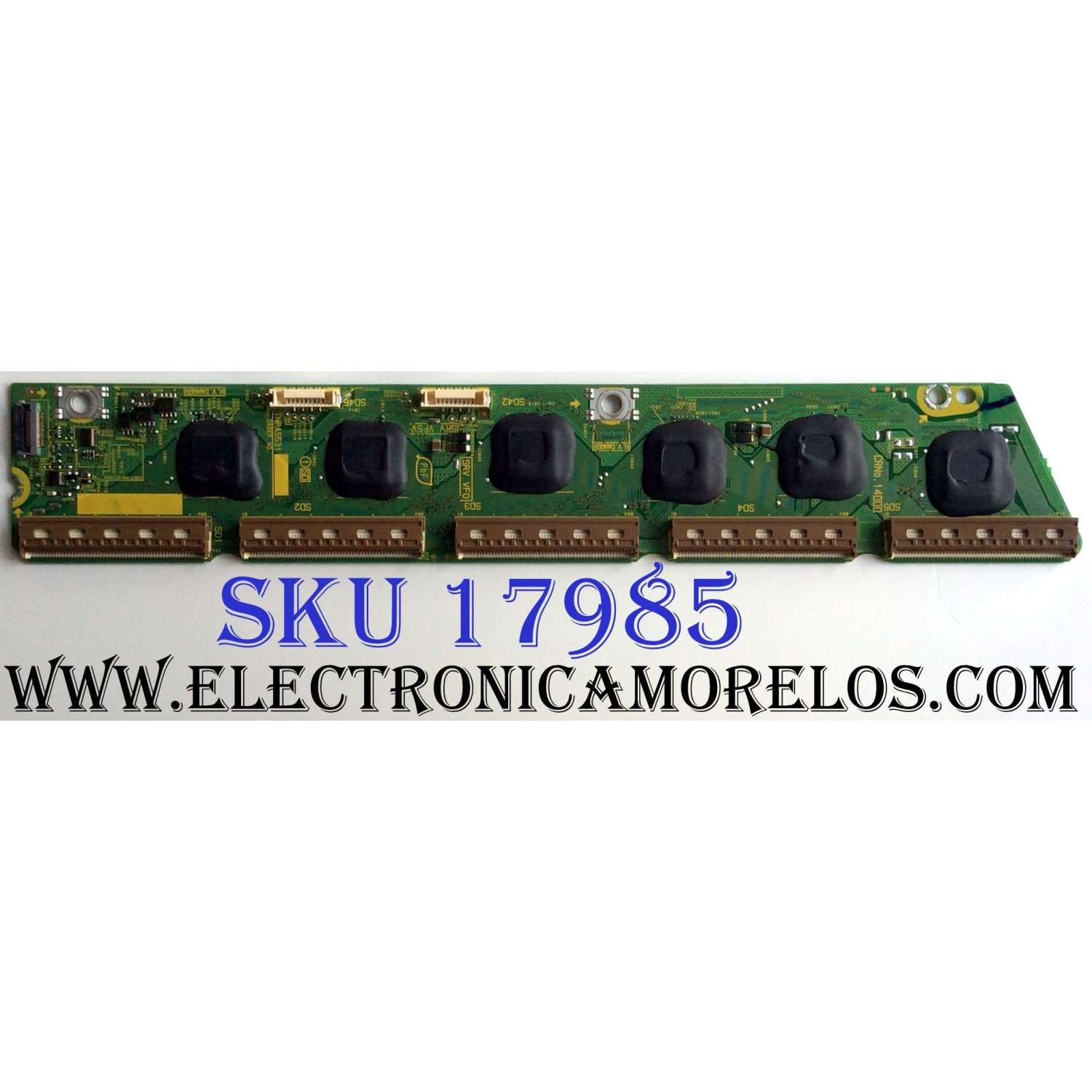 BUFFER SD / PANASONIC TXNSD1RFUU / TNPA5531 / PANEL MC127FJ1531 / MODELOS TC-P50GT50 / TC-P50ST50
