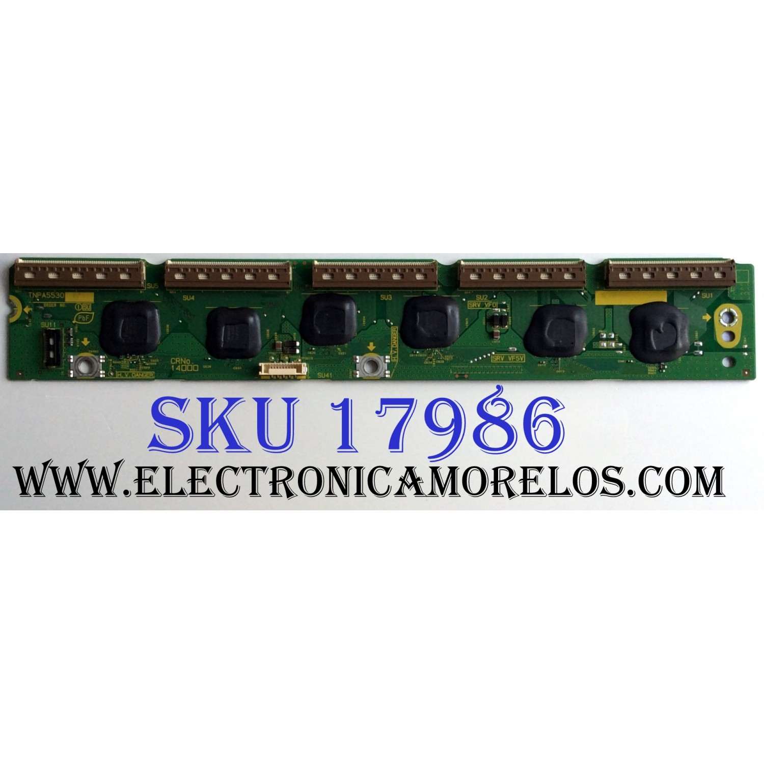 BUFFER SU / PANASONIC TXNSU1RFUU / TNPA5530 / PANEL MC127FJ1531 / MODELOS TC-P50GT50 / TC-P50ST50