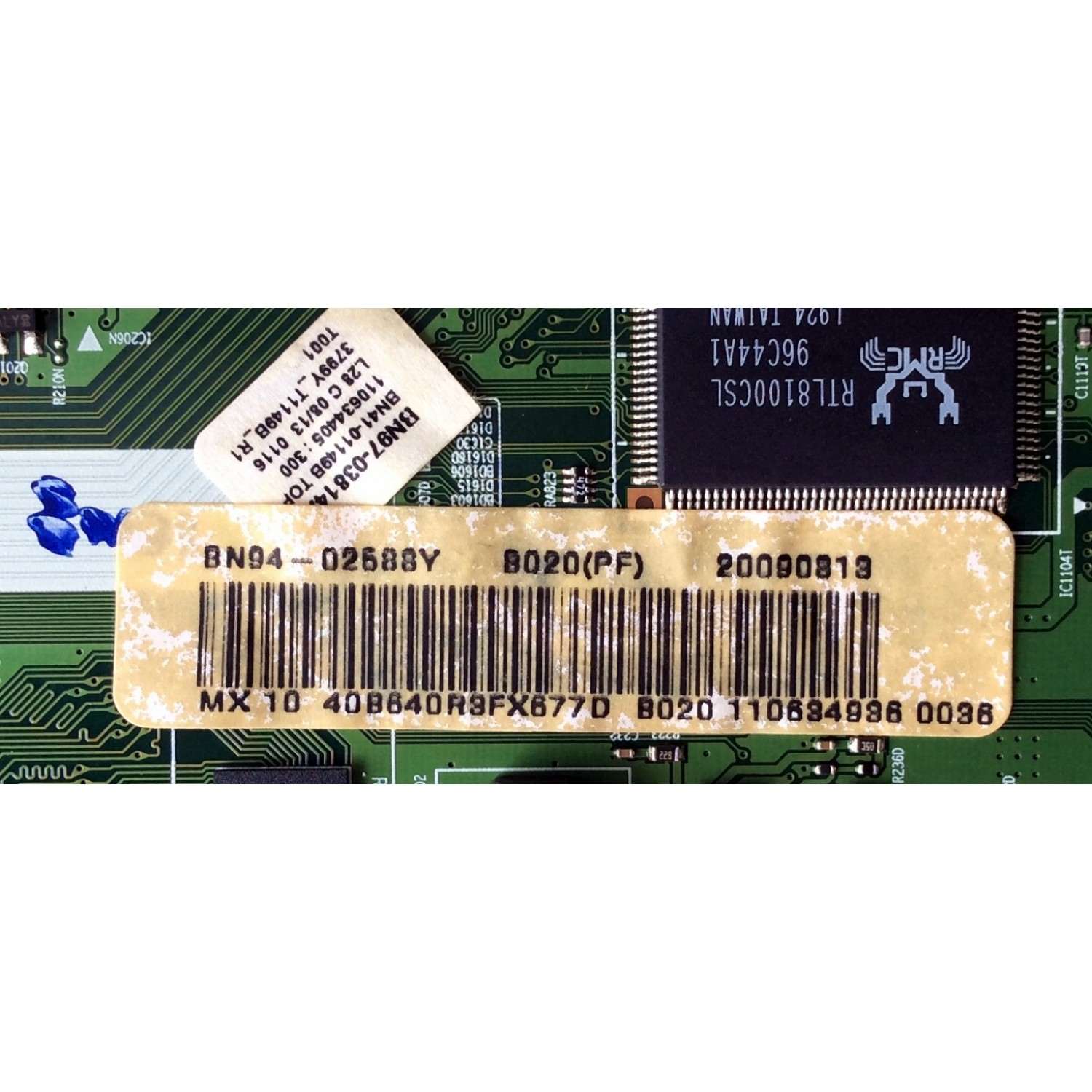 MAIN / SAMSUNG BN94-02588Y / BN41-01149B / BN97-03814A / PANEL LTF400HF11 A01 / MODELO LN40B640R3FXZA - Imagen 3