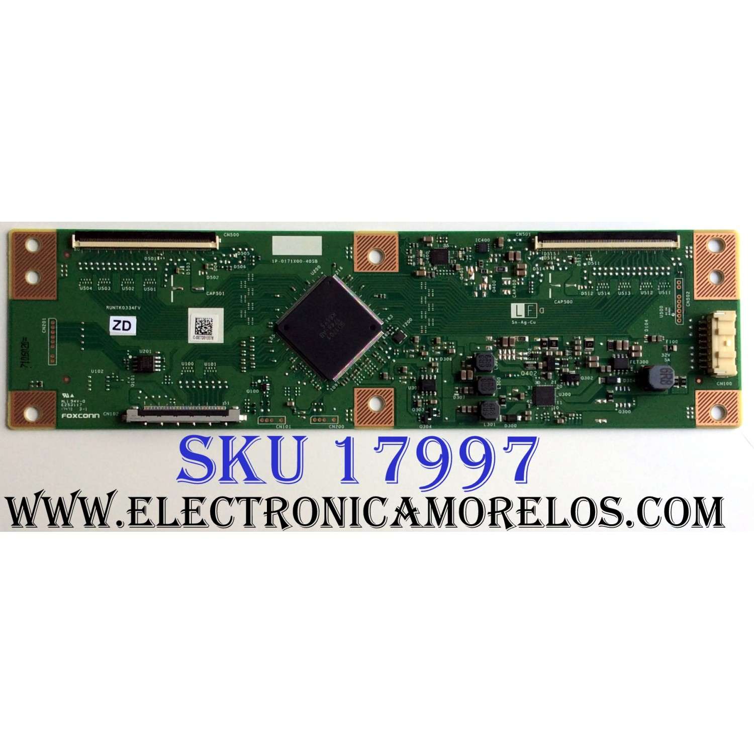 T-CON / LG RUNTK0334FVZD / 1P-0171X00-40SB / E253117 / C-SE7D012078 / PANEL HC700EQN-VHSR3-211X / MODELOS 70UK6190PUB.BUSMLJR / 70UK6570PUB / 70UK6570PUB.BUSMLJR / 70UK6570AUB BUSMLJR