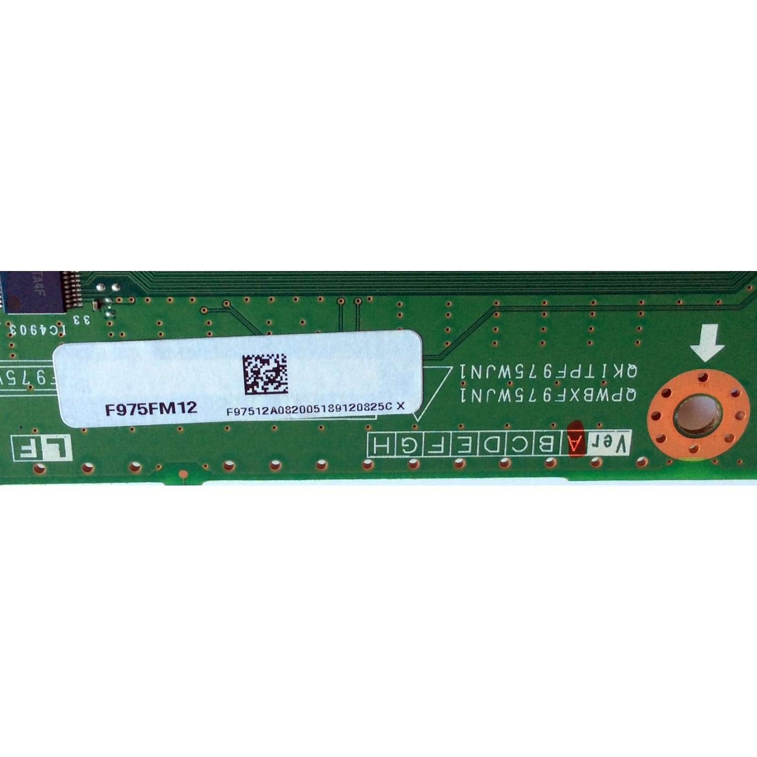 T-CON / SHARP DUNTKF975FM12 / F975FM12 / XF975WJN3 / QKITPF975WJN1 / QPWBXF975WJN1 / DUNTKF975WE12 / PANEL LK800D3GW10Z / MODELOS LC-80LE632U / LC-80LE633U / LC-90LE745U - Imagen 3