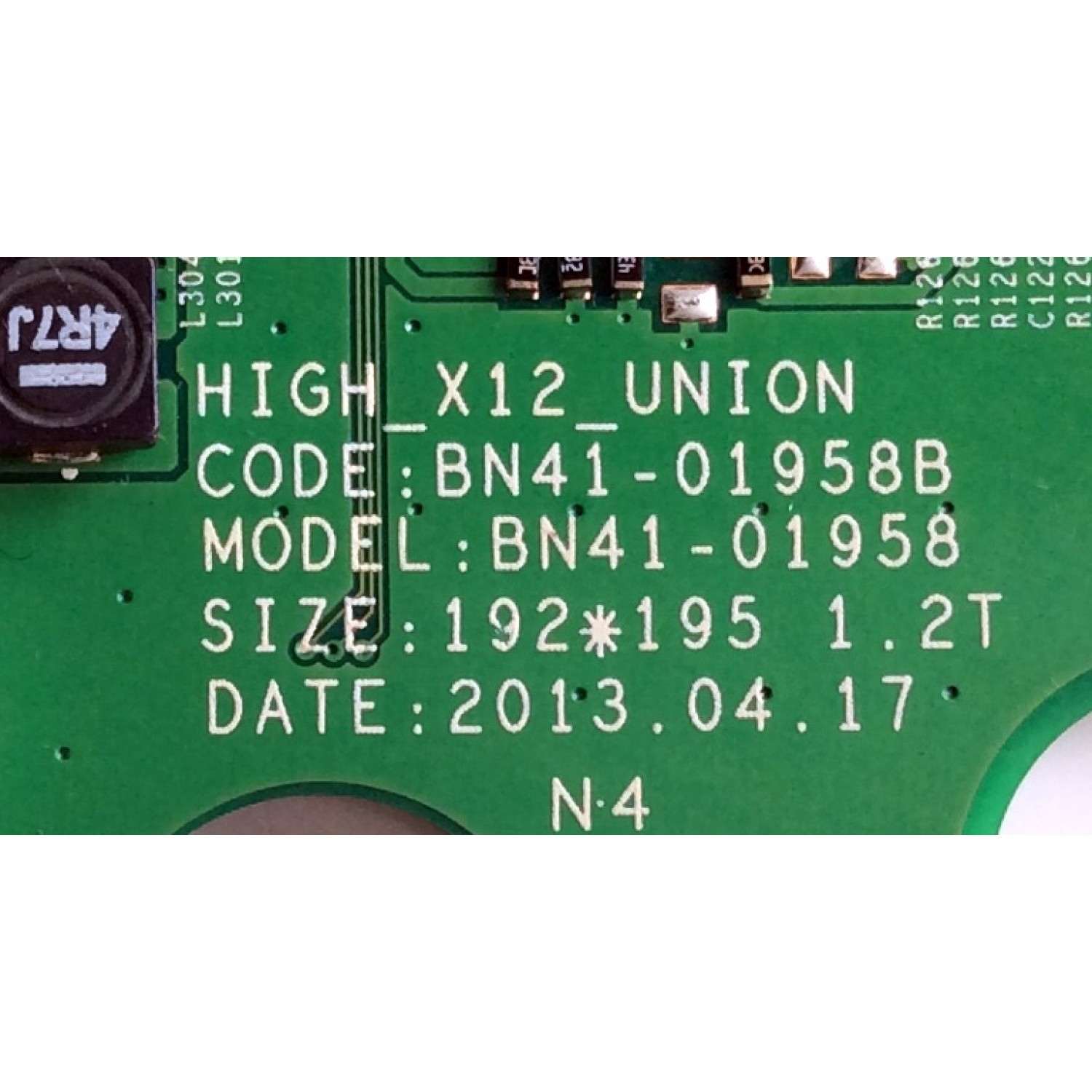 MAIN PARA TV SAMSUNG NUMERO DEPARTE BN94-06554N / BN41-01958B / BN97-07704A / PANEL CY-HF500CSA-B2 / DISPLAY T500HVN05.1 / MODELOS UN50F6300AFXZA AH03 / UN50F6300AFXZA - Imagen 3