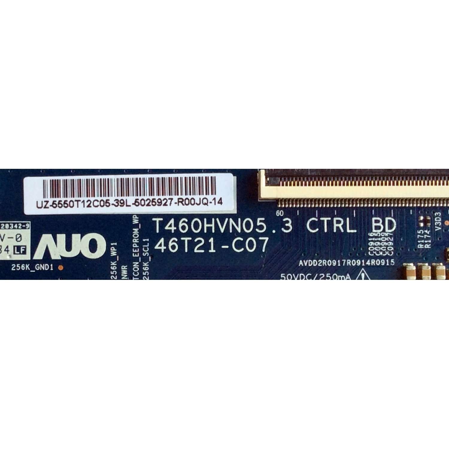 T-CON / SAMSUNG 55.50T12.C05 / T460HVN05.3 / 46T21-C07 / 5550T12C05 / PANEL`S CY-HF500CSA-B2 / T500HVF02.4 / MODELOS UN50F6300AFXZA AH03 / UN50F6300AFXZA / UN50F6400AFXZA AD03 - Imagen 2
