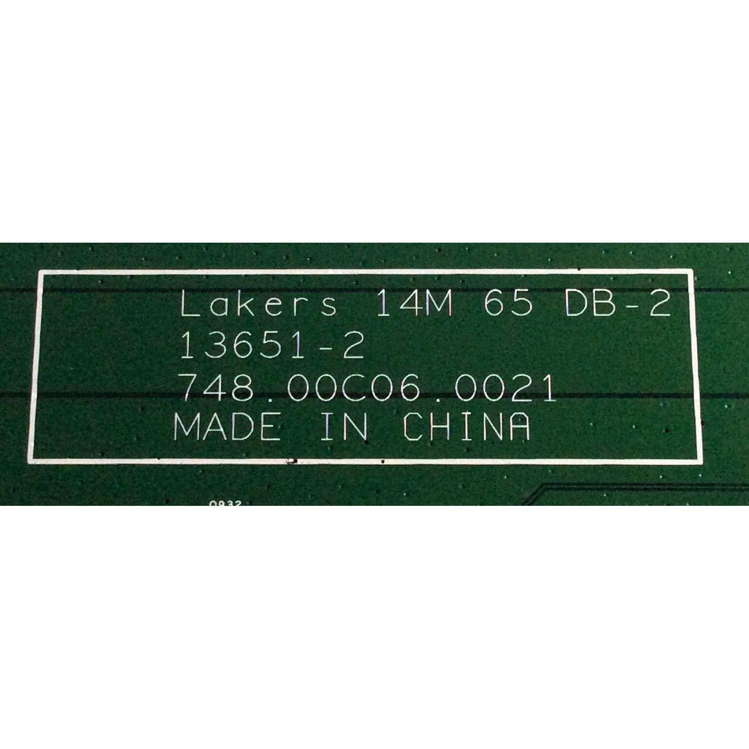 LED DRIVER / VIZIO 755.00C02.0002 / 75500C020002 / 748.00C06.0021 / 13651-2 / PANEL S700FU1-1 / MODELO P702UI-B3 LFTRREAQ - Imagen 2