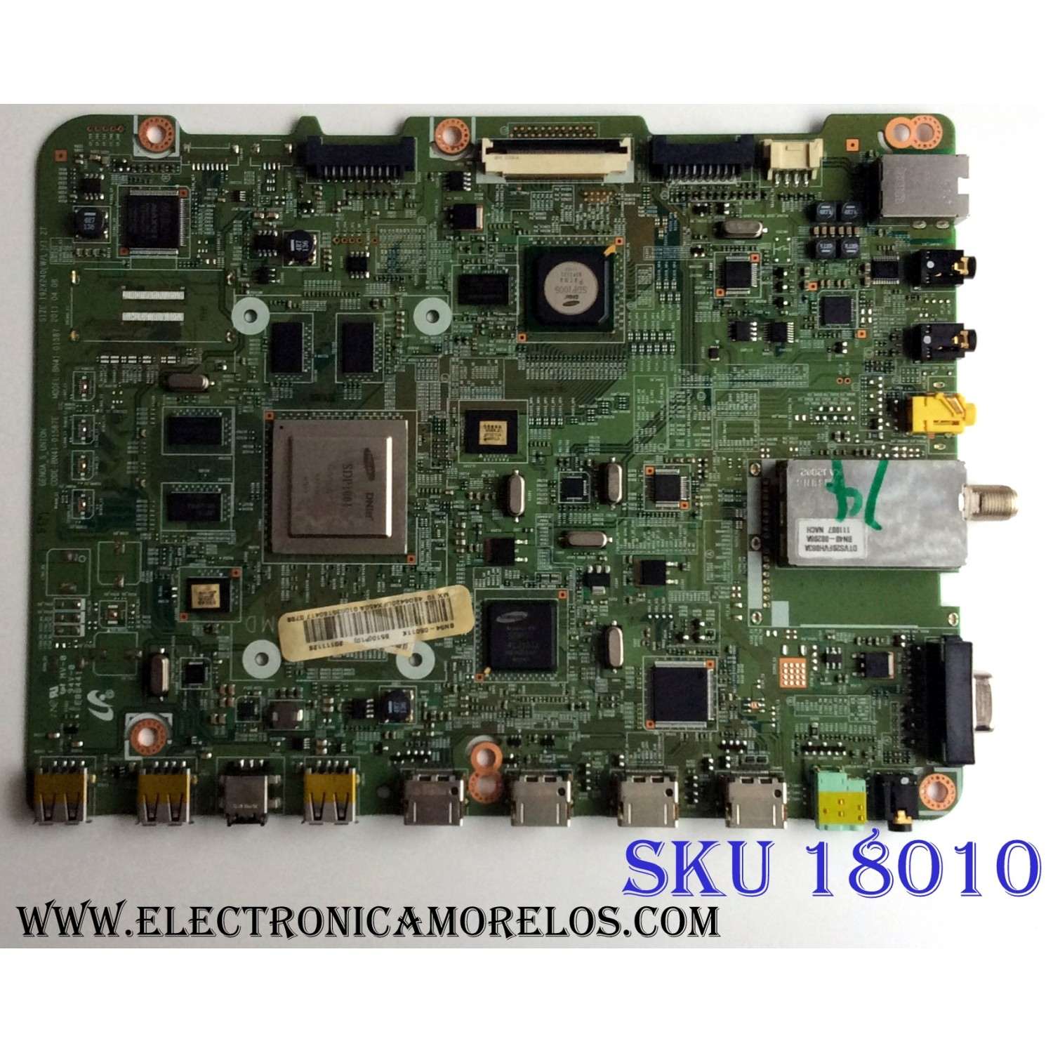 MAIN / SAMSUNG BN94-05011K / BN41-01587E / BN97-05205B / SUSTITUTAS BN94-05038M / BN94-05038P / BN94-05038Q / BN94- 05038S / BN94-05038T / BN94-04359K / PANEL LTJ460HW01-B / MODELOS UN46D6420UFXZA H302 / UN46D6420UF / MAS PARTES SUSTITUTAS EN DESCRIPCION