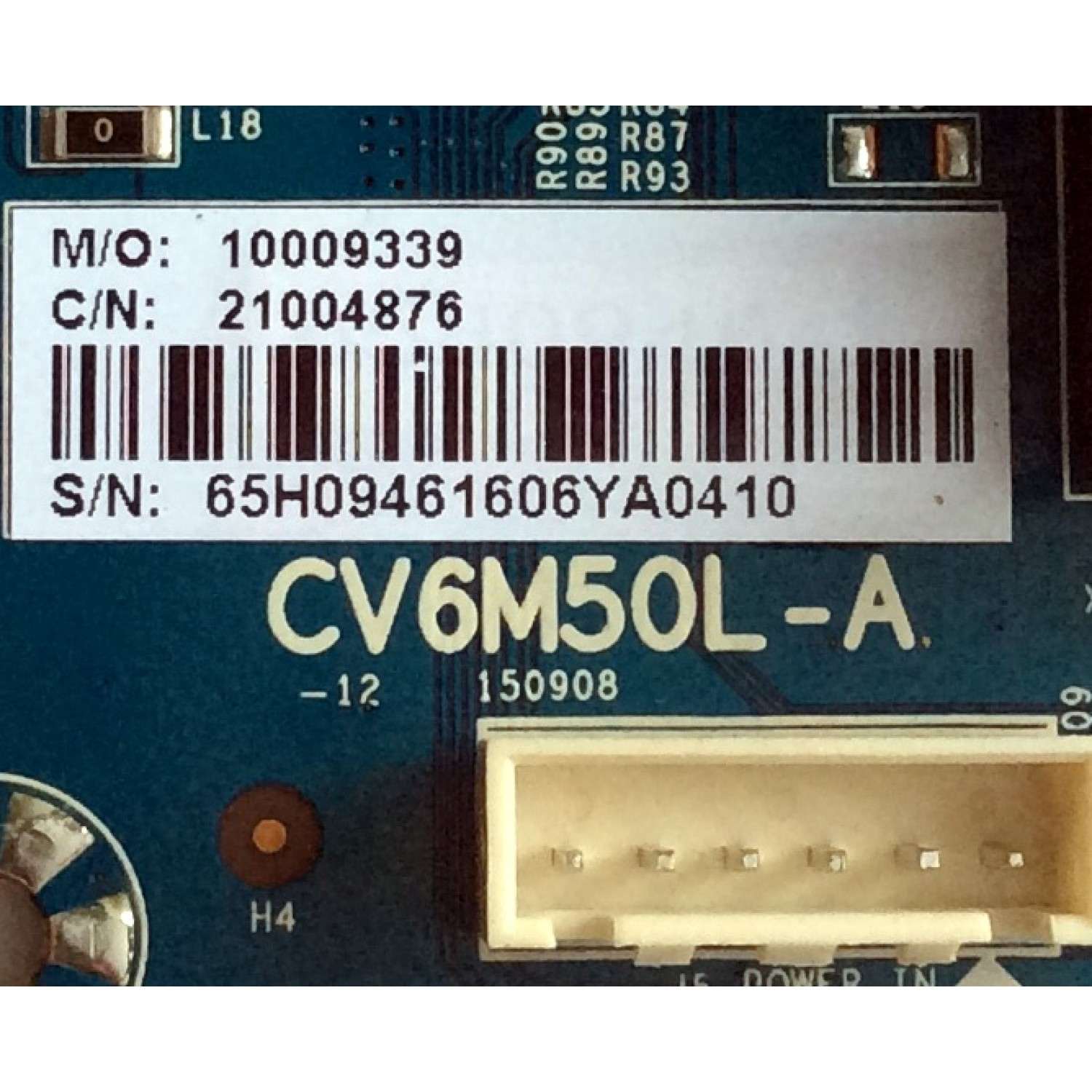 TARJETA INTERFACE / WESTINGHOUSE 21004876 / CV6M50L-A / LSC550FN05 / E198681 / WD55UT4490 TW-04411-A055I FRC / PANEL T550QVN03.0 / MODELO WD55UT4490 TW-04411-A055I - Imagen 3