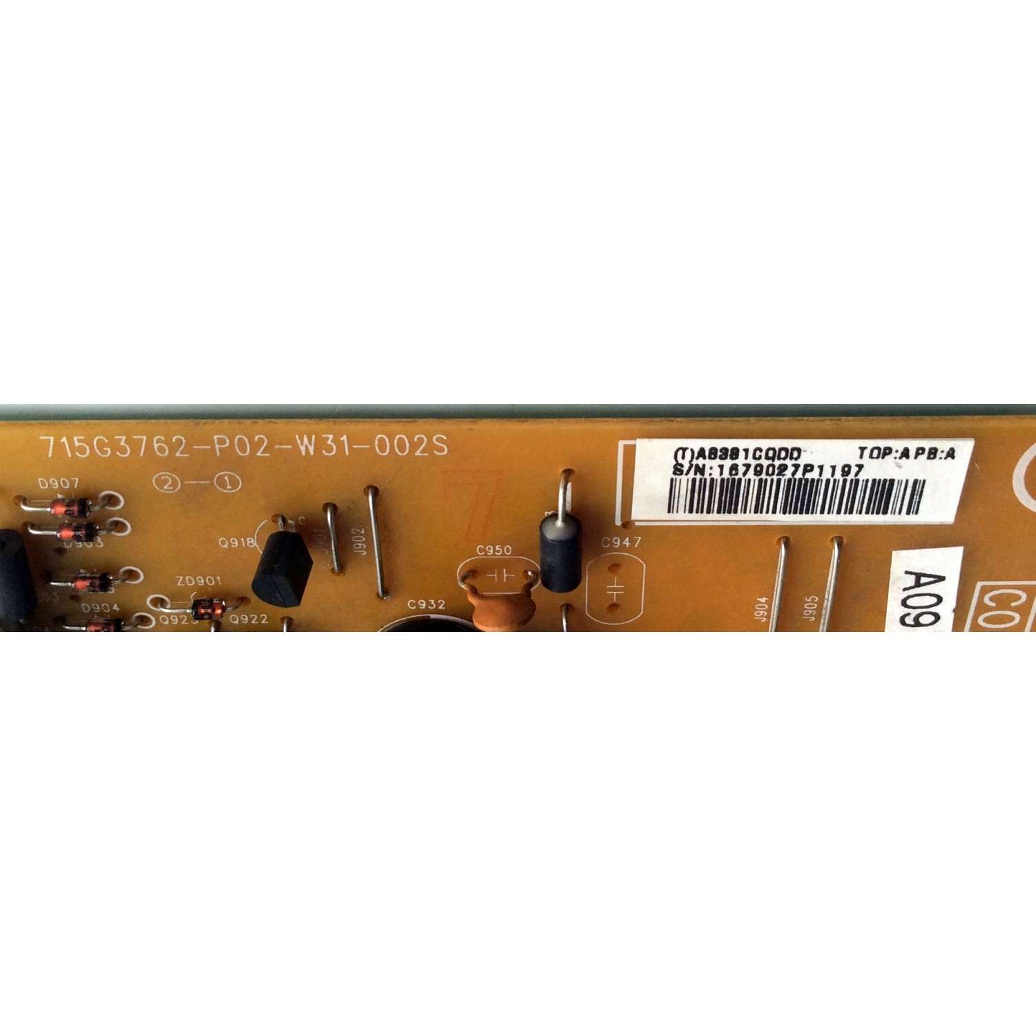 FUENTE DE PODER / VIZIO ADTVA8381CQDD / 715G3762-P02-W31-002S / A8381CQDD / PANEL TPM185B1-L01 REV:C1N / MODELO M190VA - Imagen 2