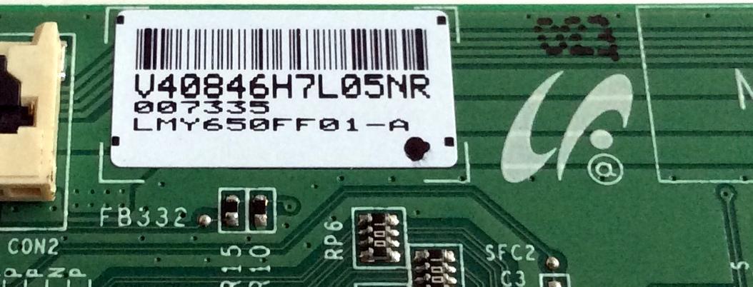 T-CON / SONY 1-897-229-11 / LJ94-40846H / 18Y_S65HU11A2H2A4V0.1 / LMY650FF01-A / 40846H / PANEL YD8F009DND01B / MODELOS XBR-65X900F / XBR-65X905F / XBR-65X907F - Imagen 2
