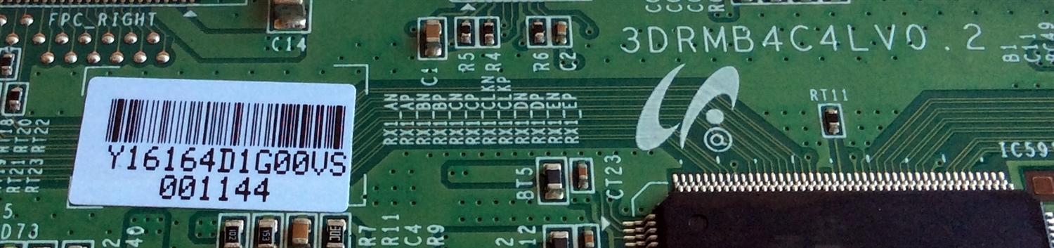 T-CON / WESTINGHOUSE LJ94-16164D / 3DRMB4C4LV0.2 / 16164D / PANEL LTA550HJ12 / MODELOS LD-5580Z / SE551GS - Imagen 2