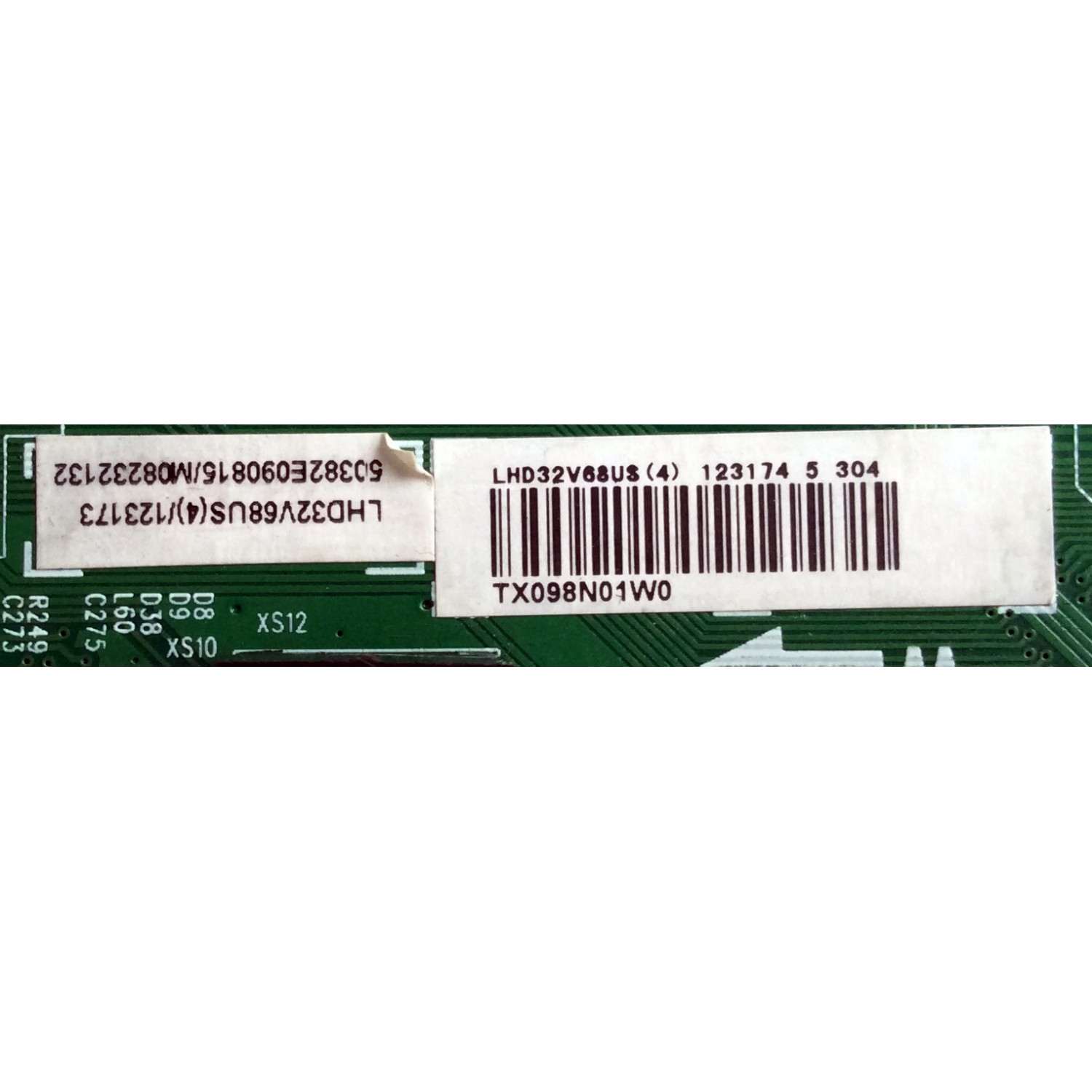 MAIN / DYNEX 123174 / RSAG7.820.1730/ROH / 123173 / LHD32V68US / VER.D / PANEL HS32LN1-CMO(X03) / MODELO DX-32L130A10 - Imagen 3