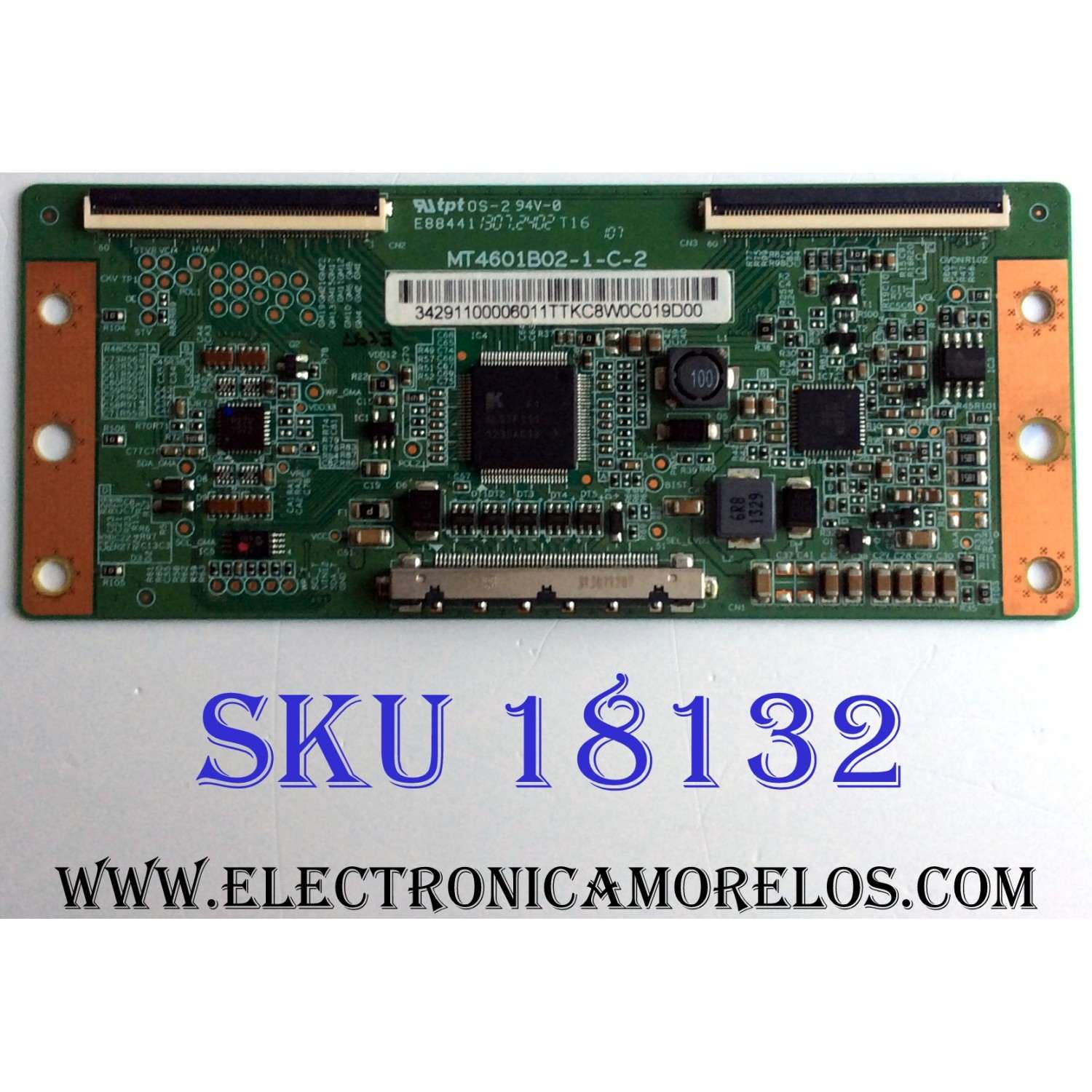 T-CON / SEIKI / RCA / 34.29110.000 / MT4601B02-1-C-2 / 3429110000 / MT4761B01-1-C-2 / PANEL D460D3-GW46-C0X / MODELOS SE46FY10 / LED48G45RQ / PLED5529A-D A1406