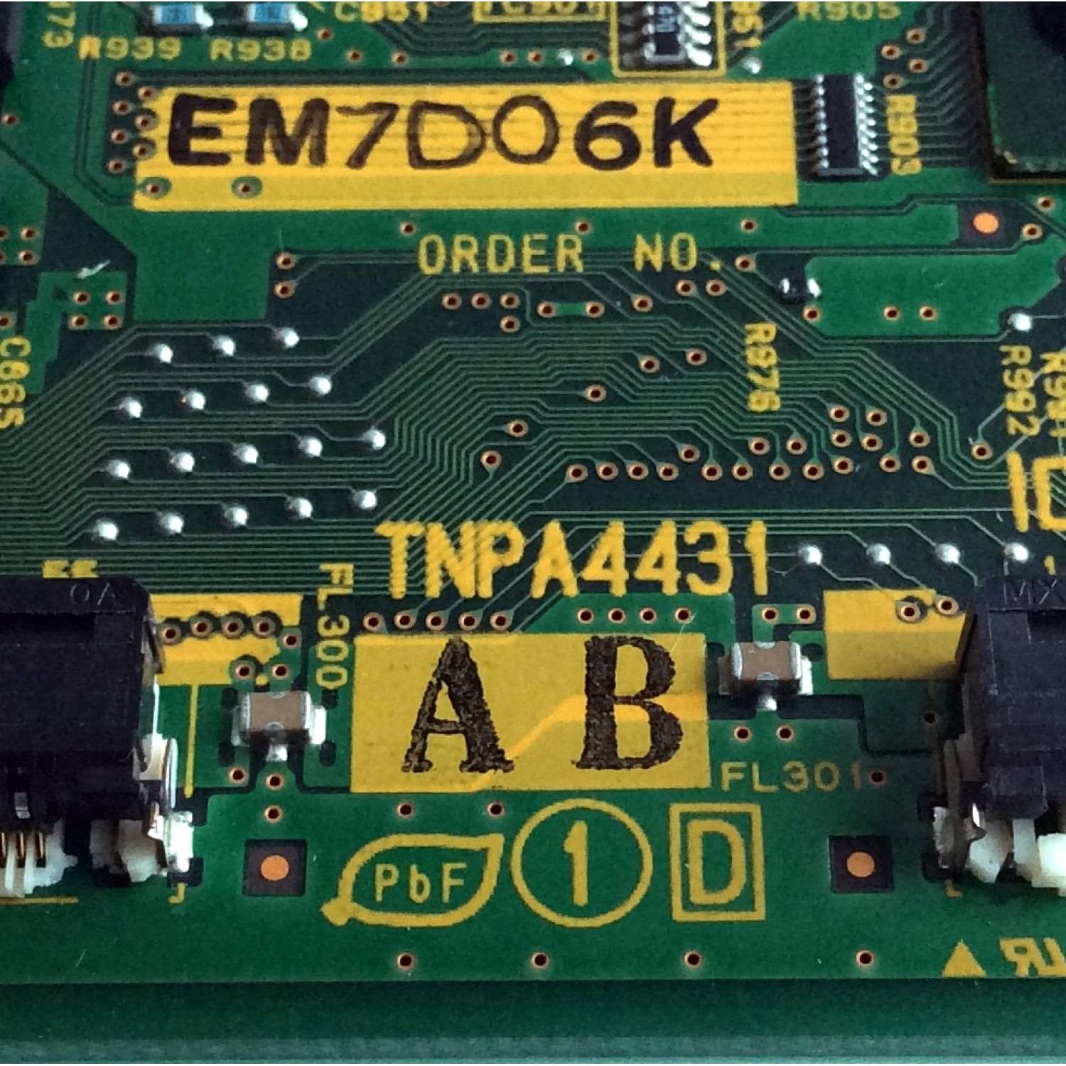 MAIN LOGICA / PANASONIC TNPA4431AB / TNPA4431 / PANEL MC106H30F11 / MODELO TH-42PH11UK - Imagen 2