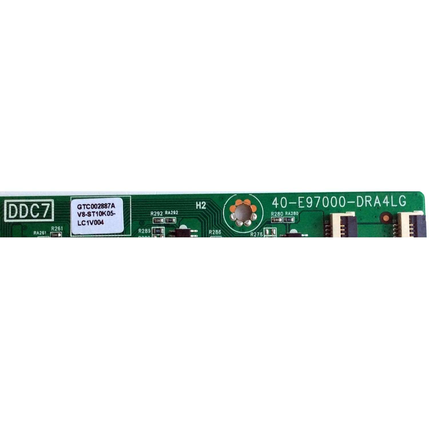 LED DRIVER PARA TV TCL / NUMERO DE PARTE 08-E97193L-DR200AB / 40-E97000-DRA4LG / V8-ST10K05-LC1V004 / J20190117133 / H07804PNE39B1 / DDC7 / PANEL LVU550NDBL SD9W00 / MODELOS 55R613 / 55R615 - Imagen 2