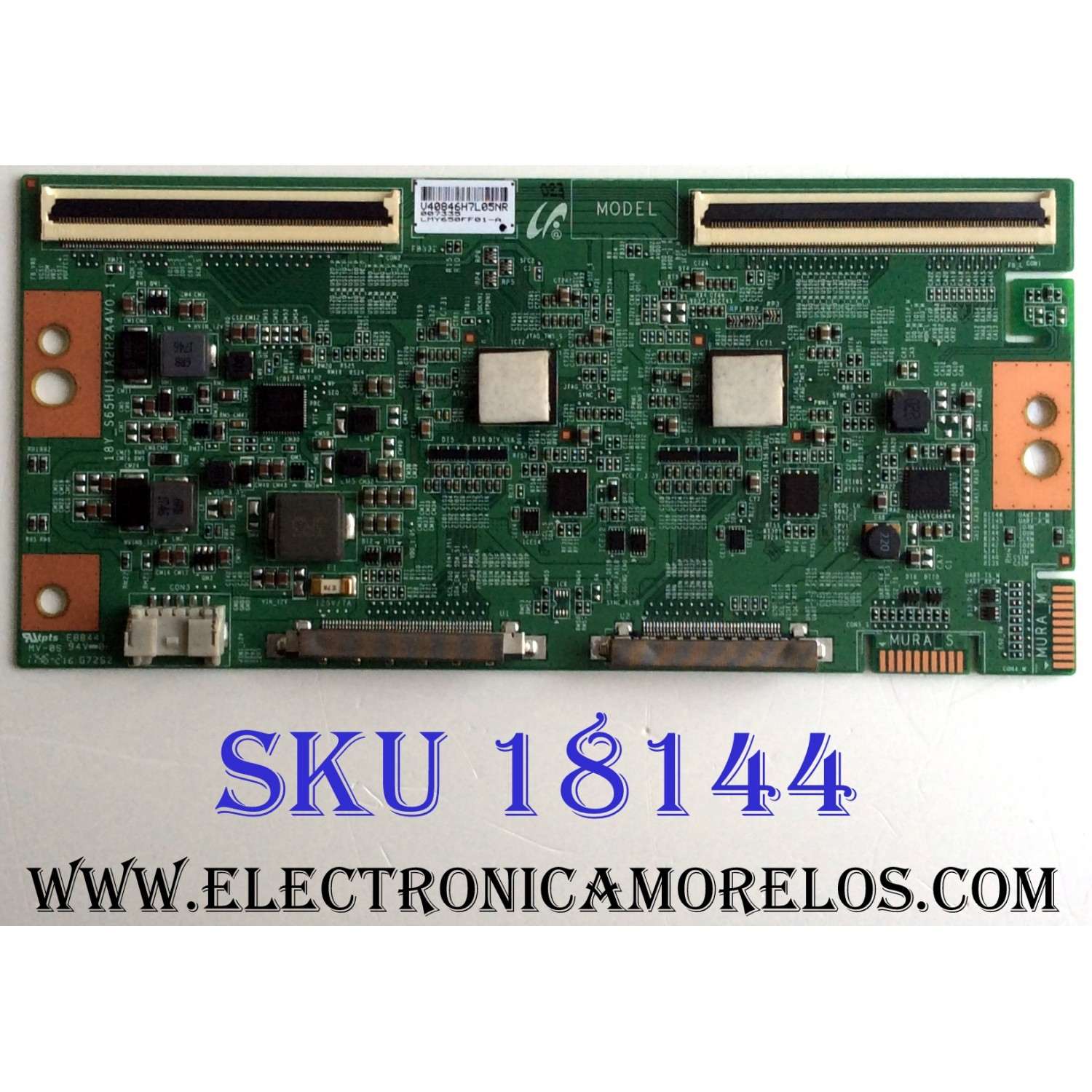 T-CON / SONY 1-897-229-11 / LJ94-40846H / 18Y_S65HU11A2H2A4V0.1 / LMY650FF01-A / 40846H / PANEL YD8F009DND01B / MODELOS XBR-65X900F / XBR-65X905F / XBR-65X907F