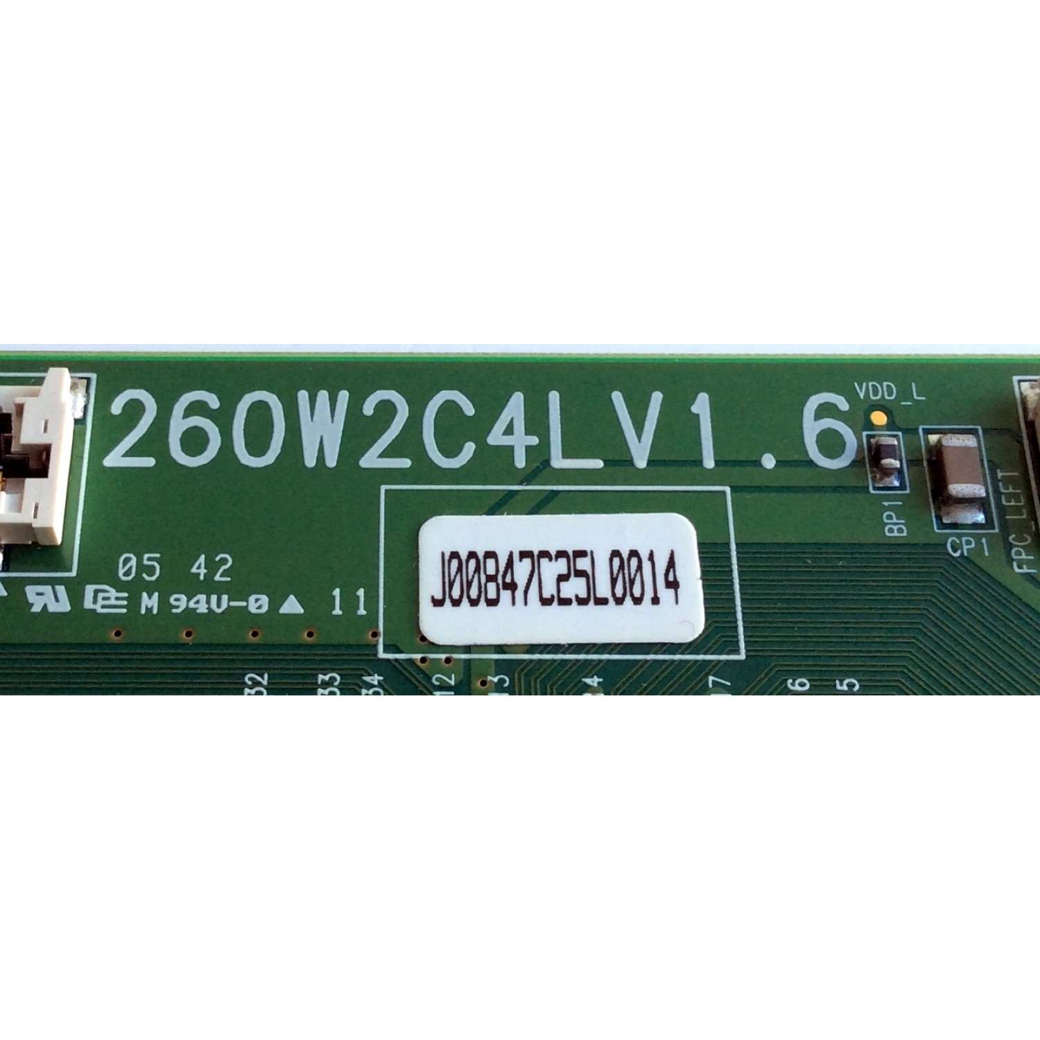 T-CON / SAMSUNG LJ94-00847C / 260W2C4LV1.6 / 00847C / PANEL´S LTA260W2-L11 / LTA260W2-L01 / SAMSUNG LE26R41BDX/XEU - Imagen 2