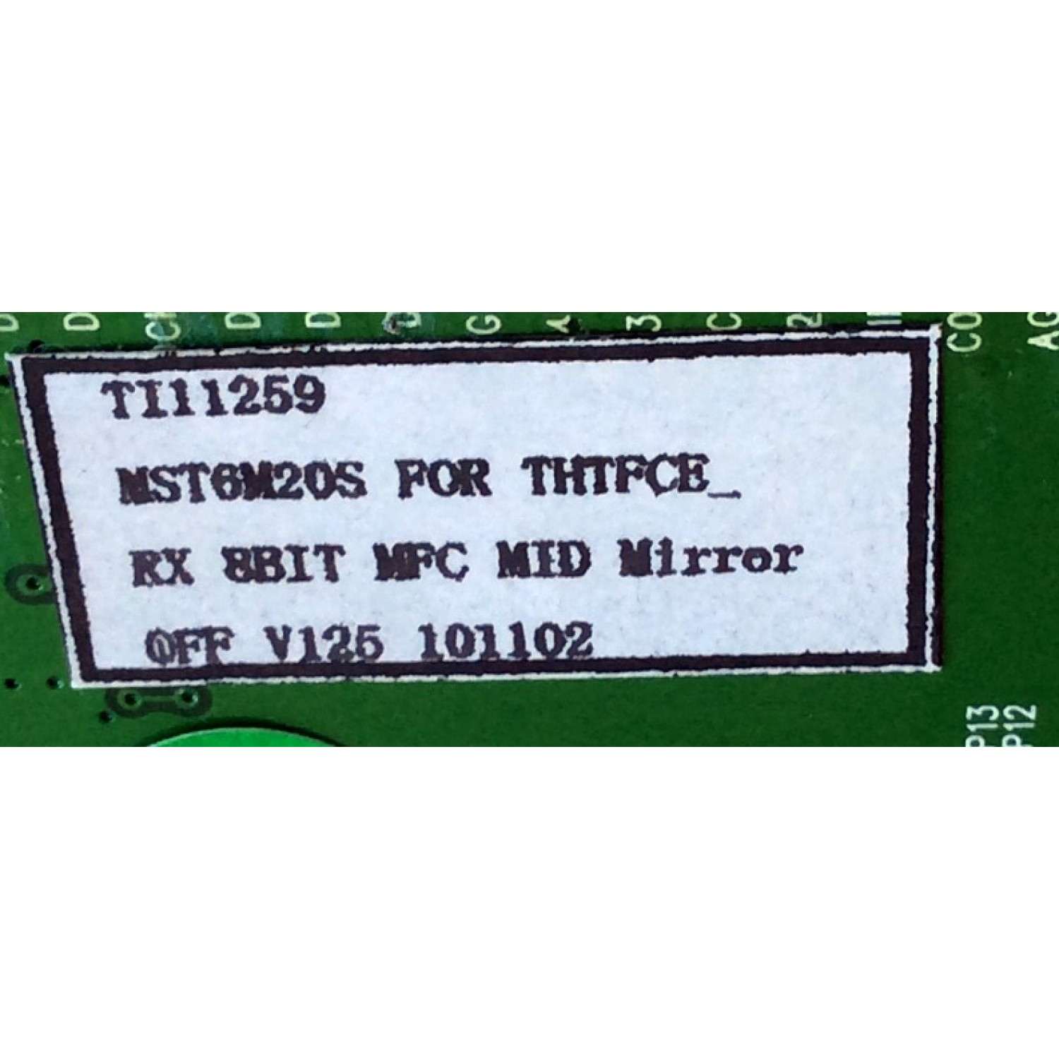 TARJETA INTERFACE / WESTINGHOUSE TI11259 / SZTHTFTV1812 / E216098 / PARTES SUSTITUTAS TI10136 / TI10143-10 / TI10143-9 / TI12010 / TI11210 / TI10201-1/2 / TI10201-2 / TI11050 / TI11071 / TI11205 / PANEL LTA550HJ12 / MODELO LD-5580Z - Imagen 4