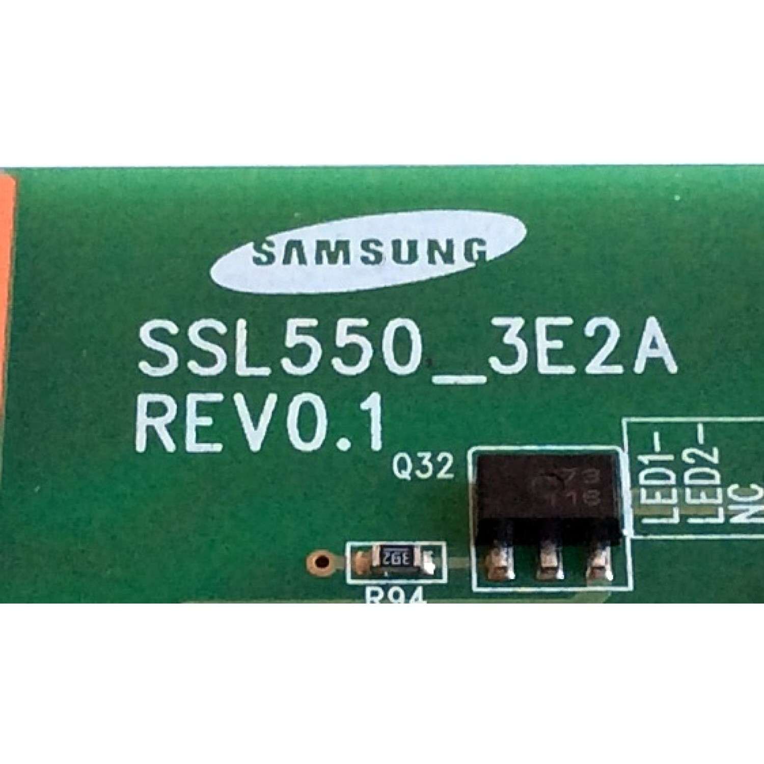 LED DRIVER / WESTINGHOUSE LJ97-03544A / SSL550_3E2A / 03544A / REV0.1 / PANEL`S LTA550HJ12 / LTA550HQ14 / MODELOS LD-5580Z / SE551GS / F55T39EGWD - Imagen 2