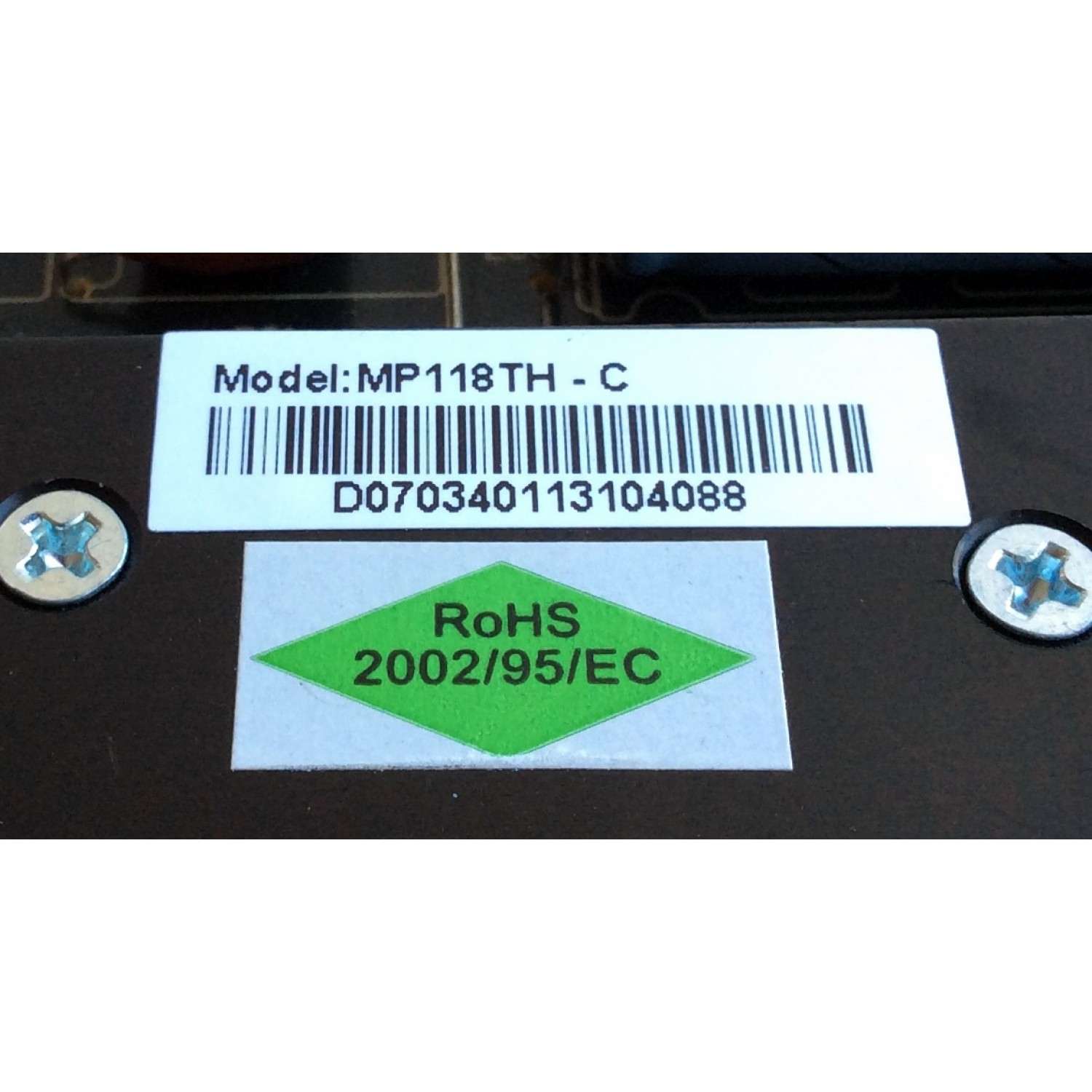 FUENTE DE PODER / WESTINGHOUSE MP118TH-C / MP118TH / REV1.1 / PANEL LTA550HJ12 / MODELO LD-5580Z - Imagen 2