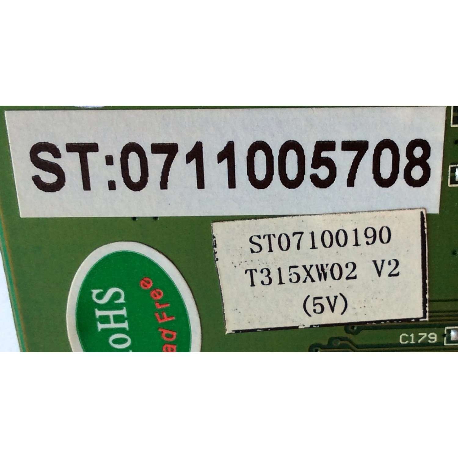MAIN / EMPREX ST07100190 / B.ZRAT3C-1 / 711005708 / CVT-LF P1310 / PANEL T315XW02 V2 / MODELO HD-3202 - Imagen 2