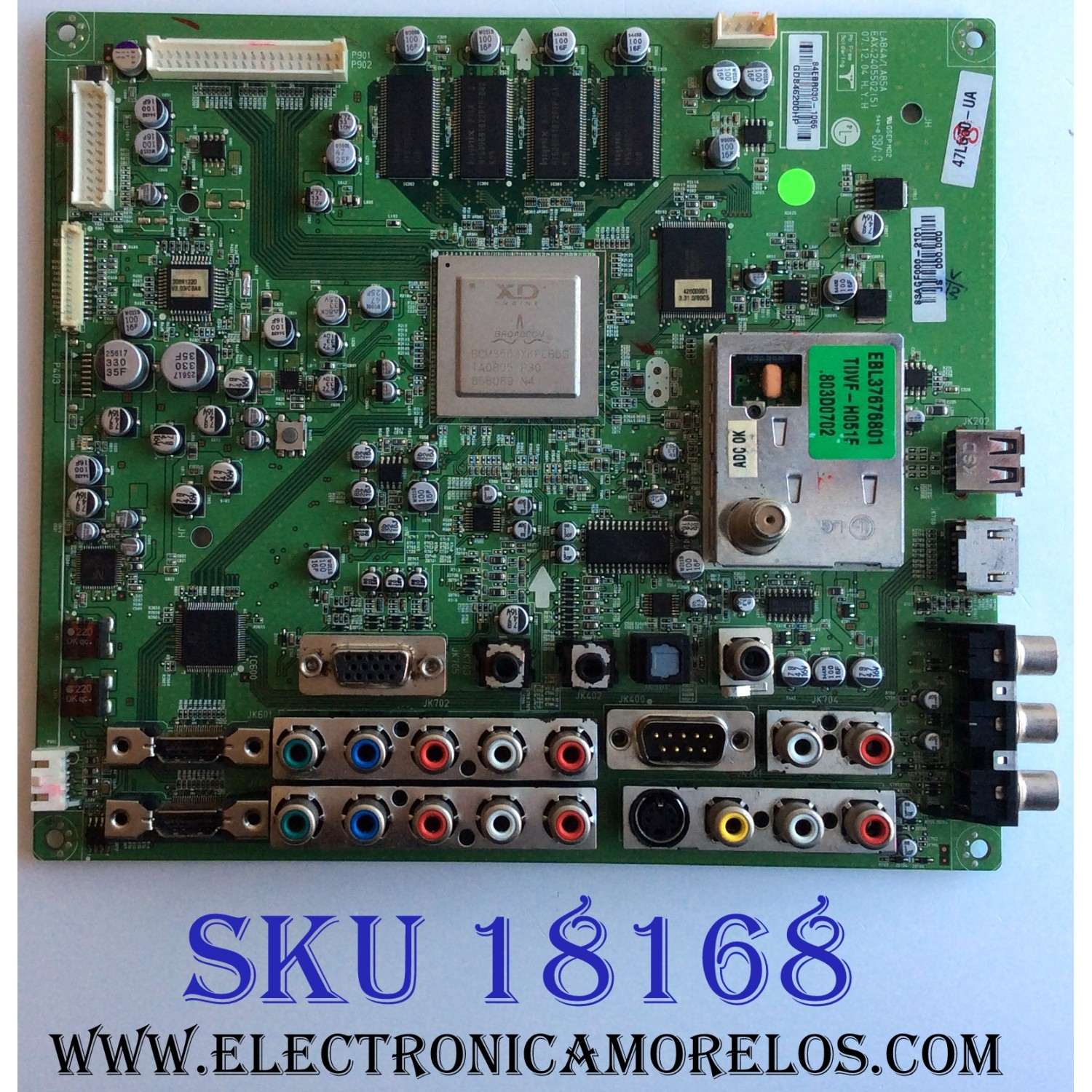MAIN / LG EAX42405502 / EAX42405502(2) / 83AGF000-2101 / AGF0002101  / MODELO 42LG50-UA